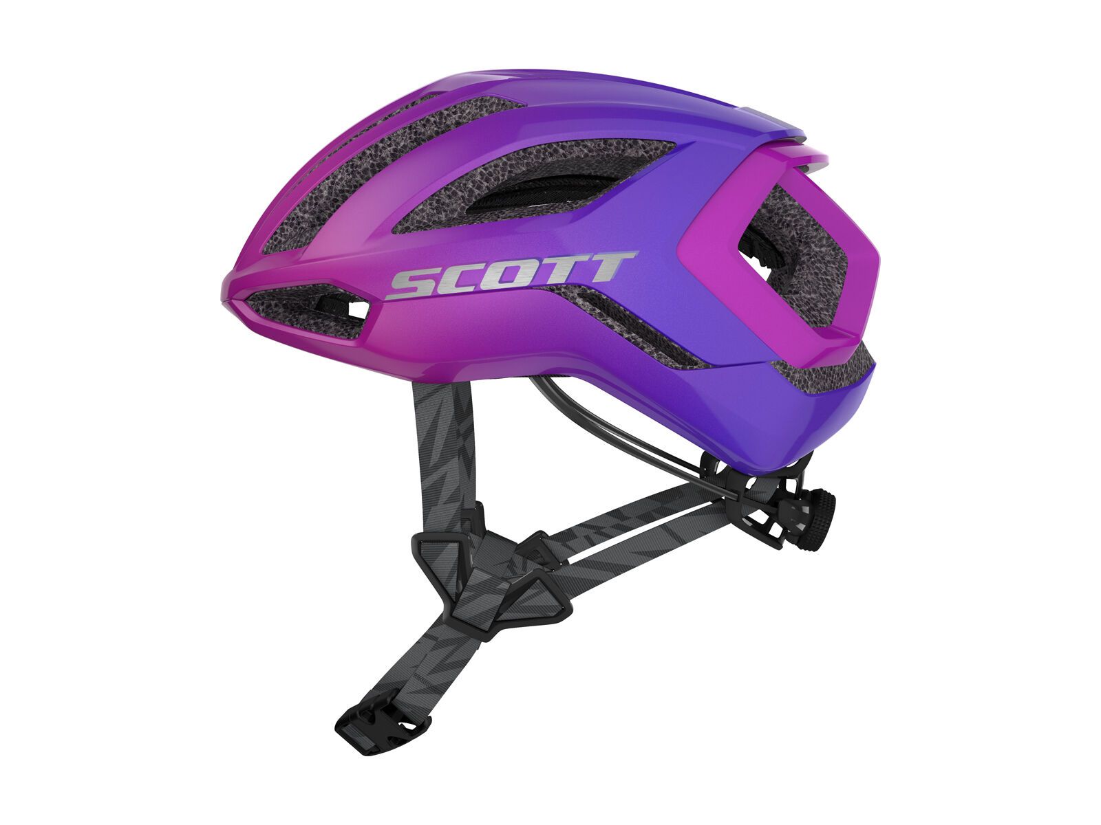 Scott Centric Plus Helmet Supersonic Edt., black/drift purple - Bild 2