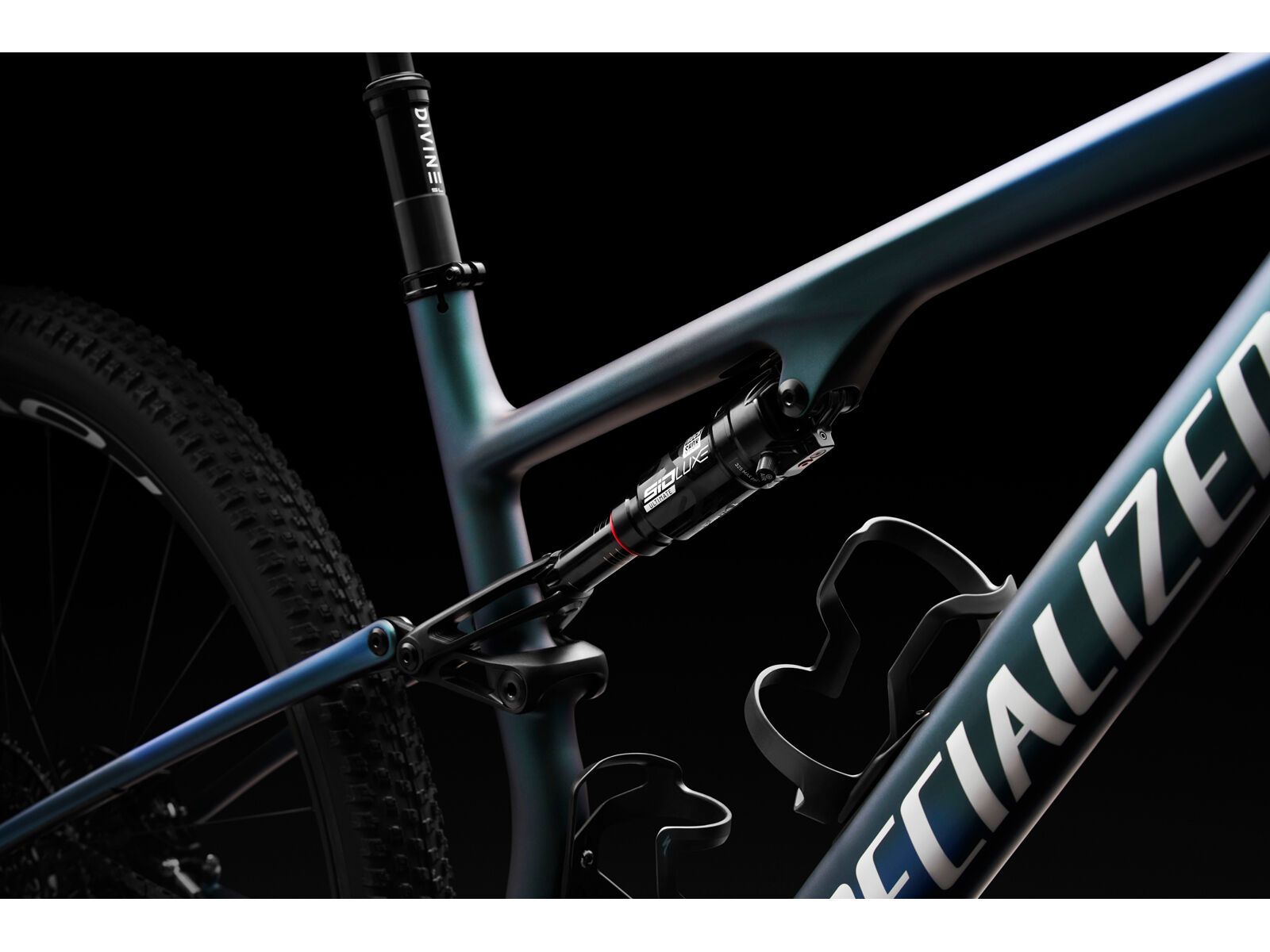 Specialized Epic 8 Pro, satin carbon/metallic sapphire/white silver - Bild 12