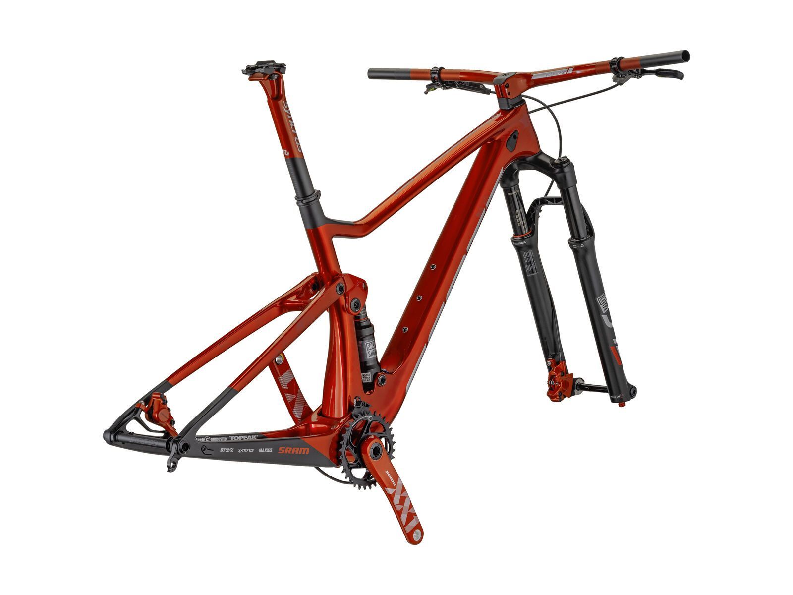 Scott Spark RC 900 WC N1NO LTD HMX Frameset, red/black - Bild 1