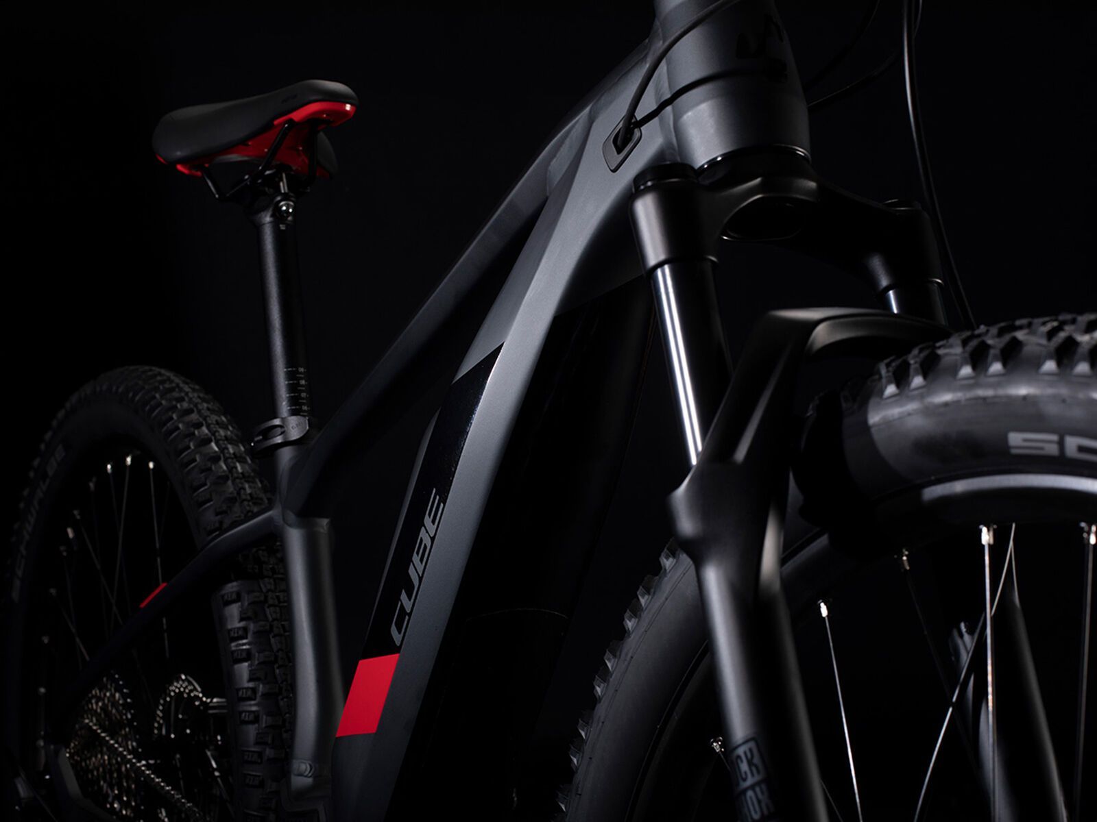 Cube Access Hybrid Race 27.5, iridium´n´red - Bild 3