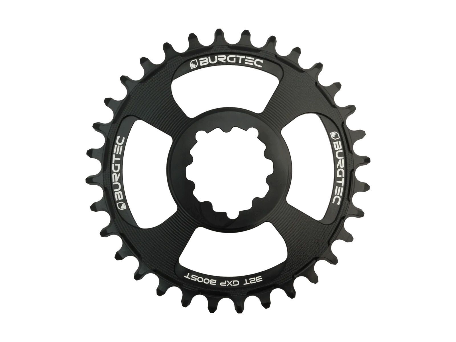 Burgtec SRAM Boost 3 mm Offset Thick Thin Chainring burgtec black 32 Z BT-8263