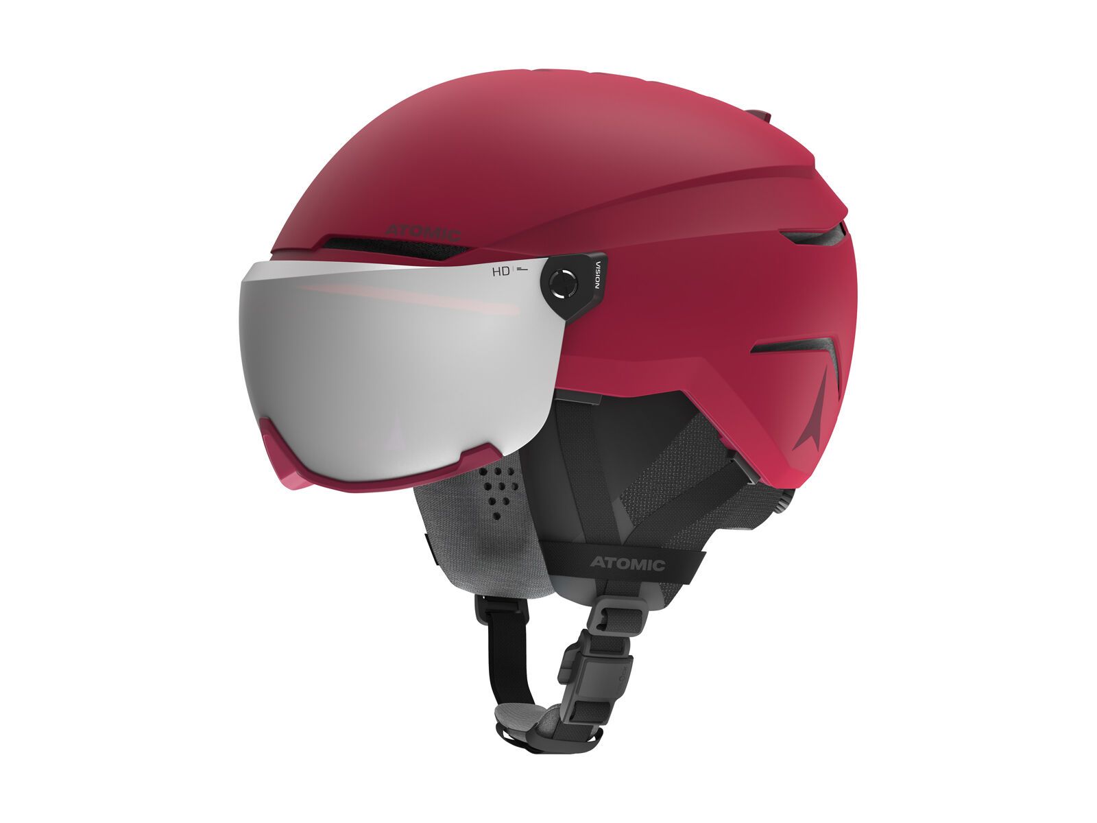 Atomic Savor AMID Visor HD, dark red - Bild 1