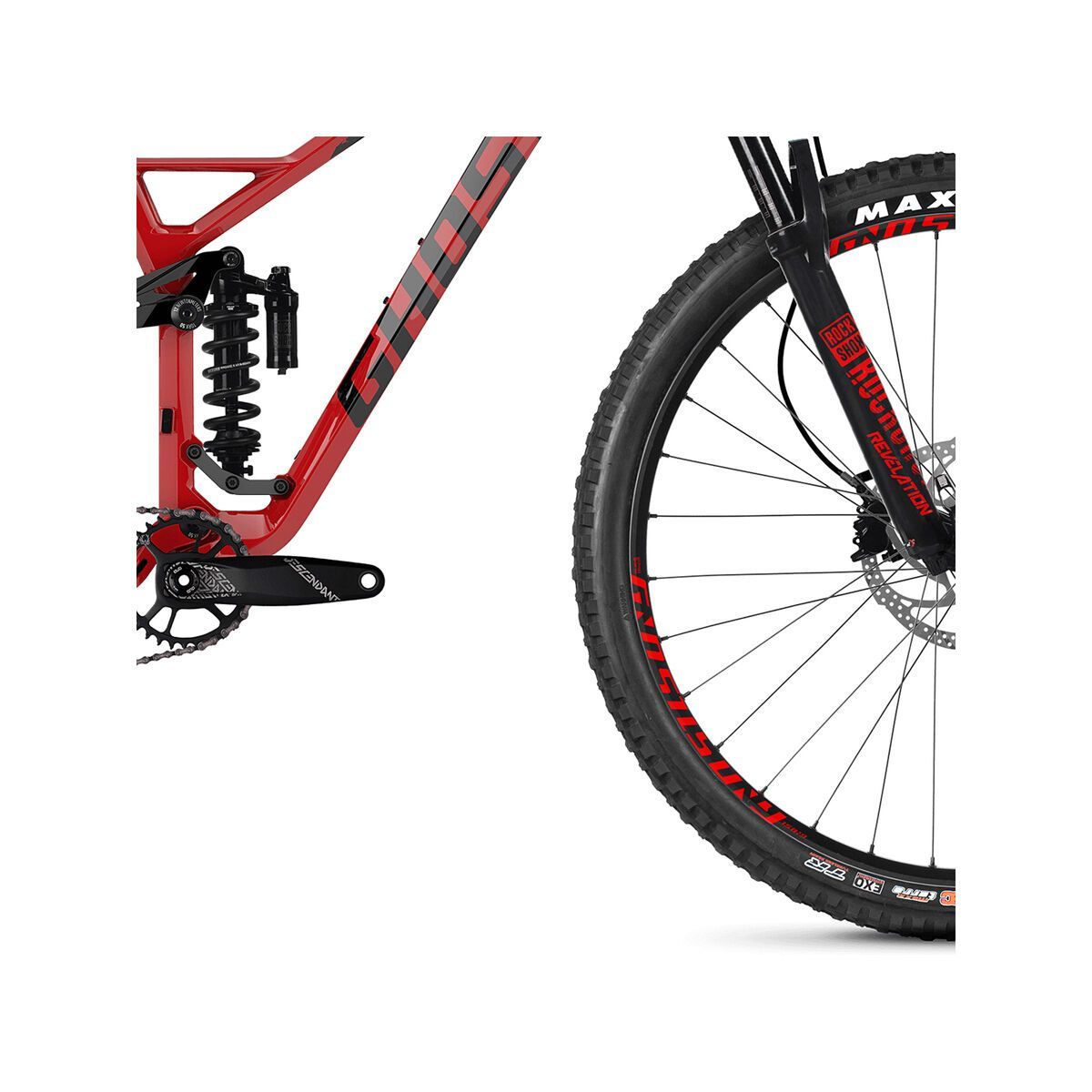 Ghost SL AMR 6.9 LC, riot red/jet black - Bild 4