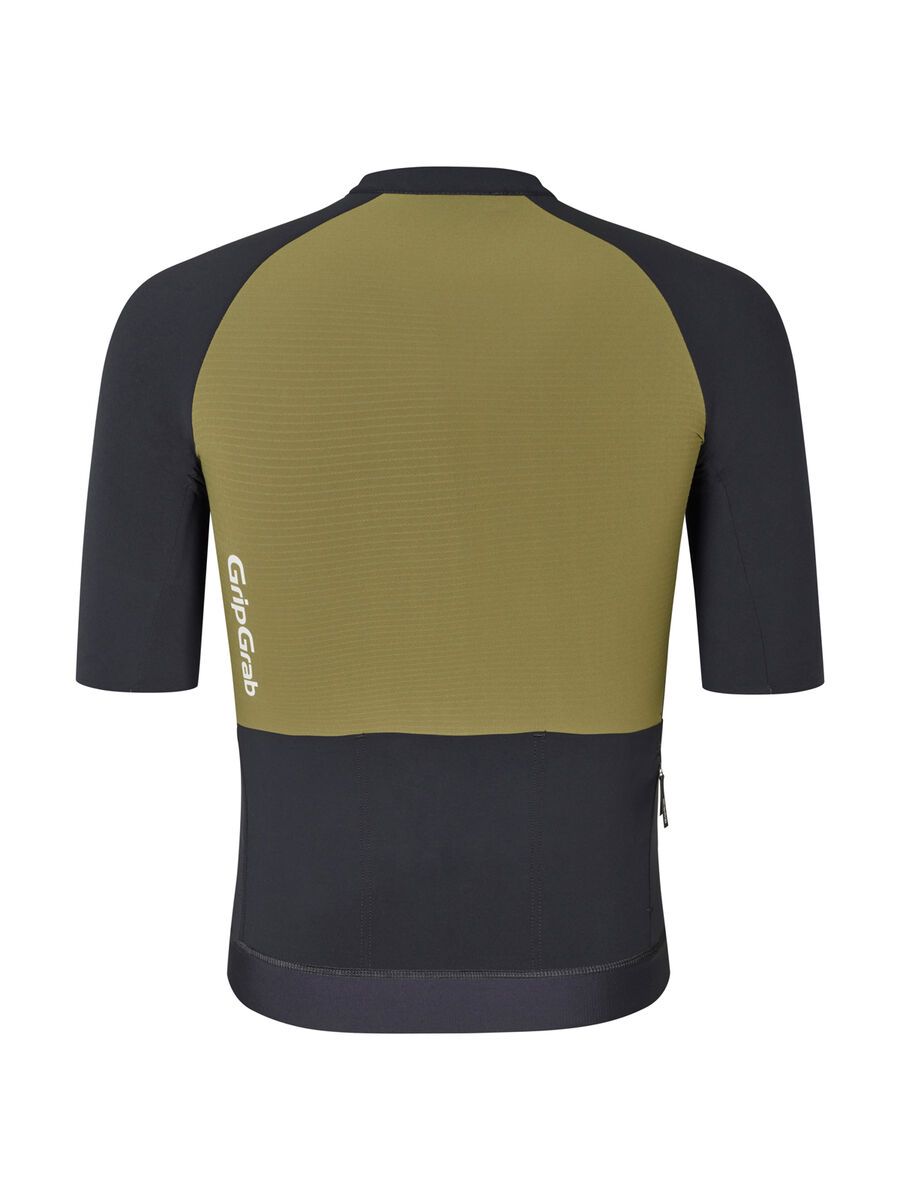 GripGrab Grinta Short Sleeve Jersey, olive green - Bild 3