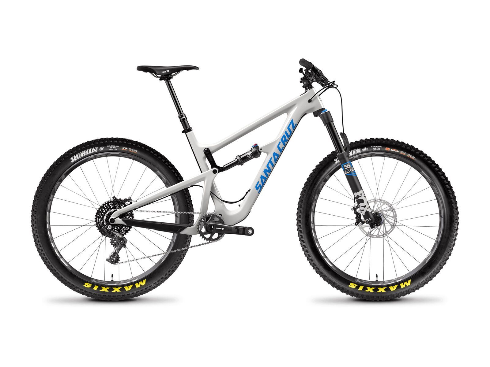 Santa Cruz Hightower CC X01 27.5 Plus, gloss cannery grey and blue - Bild 1