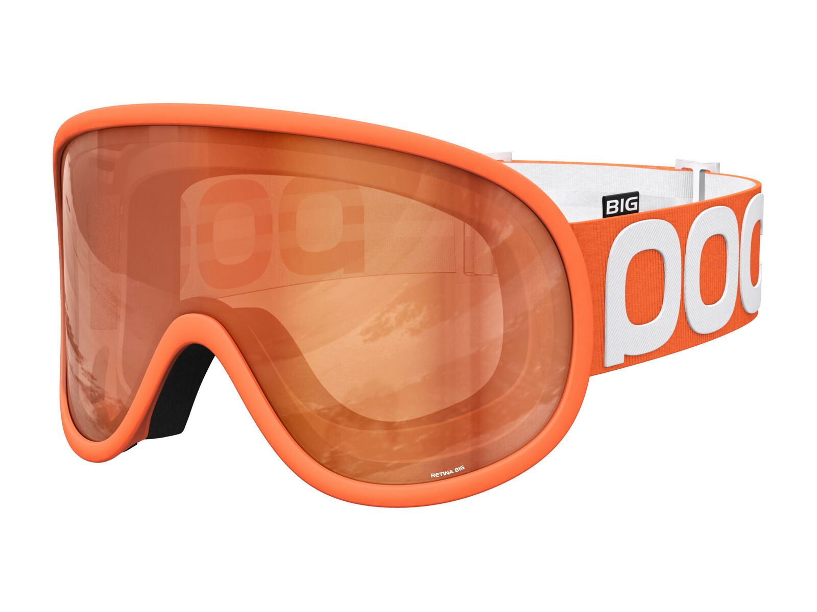 POC Retina BIG, zink orange/Lens: sonar orange - Bild 1