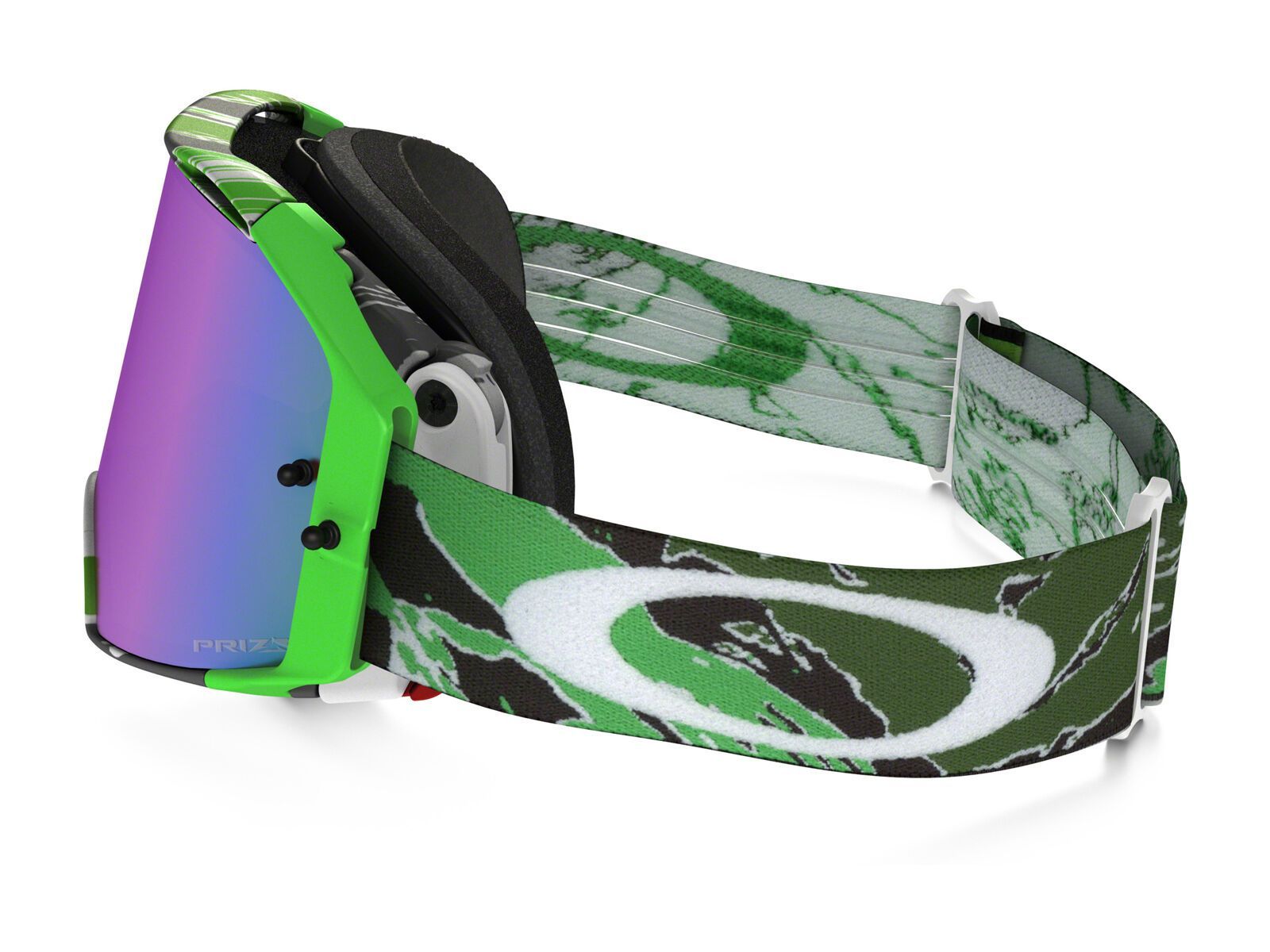 Oakley Airbrake MX, neon green camo/Lens: prizm mx jade - Bild 4