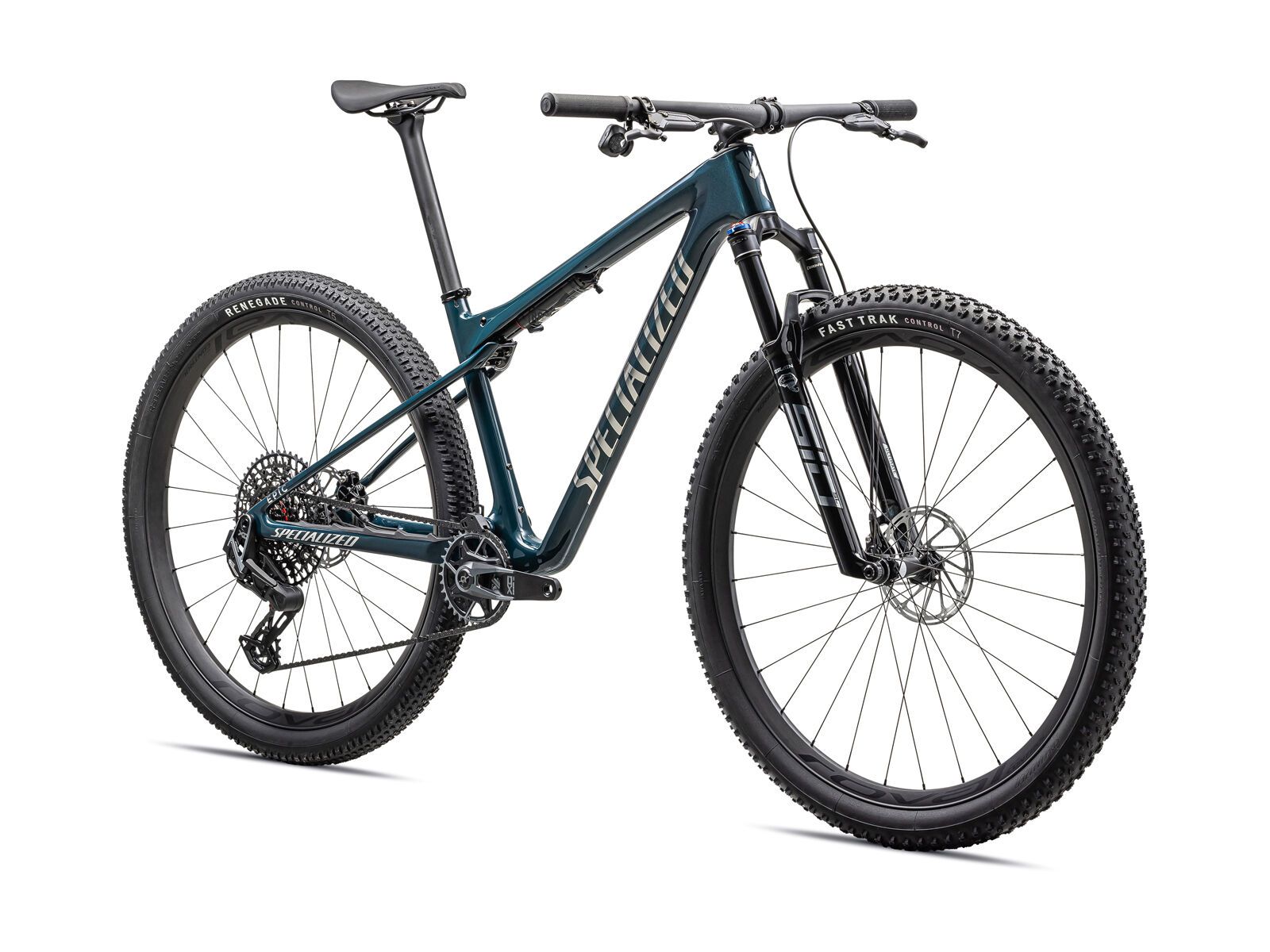 Specialized Epic World Cup Pro, gloss deep lake metallic/chrome - Bild 2