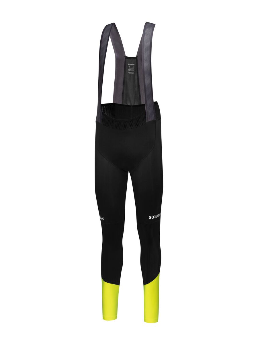 GOREWEAR Spinshift Thermo Trägerhose+ Herren, black/neon yellow - Bild 2