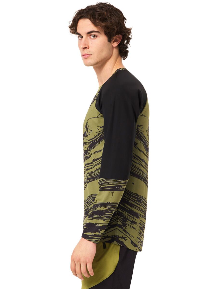 Oakley Seeker Airline LS Jersey, duality swirl gn/bk - Bild 6