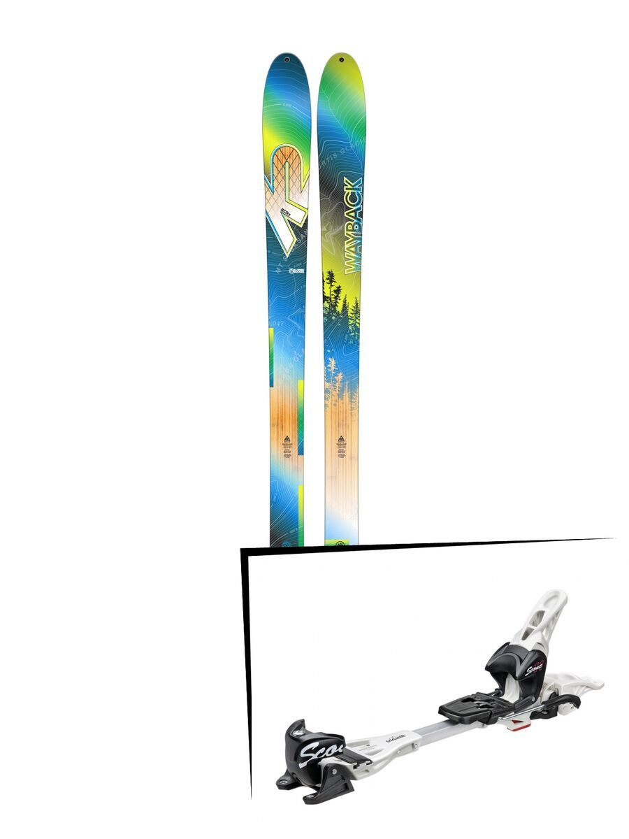 Set: K2 SKI Wayback 82 ECOre 2017 + Fritschi Diamir Scout 11 (1963305) - Bild 1