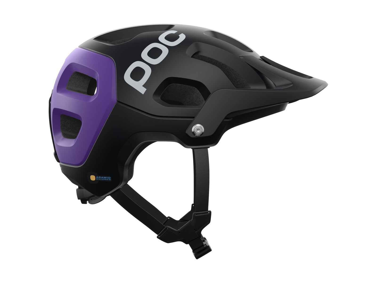 POC Tectal Race MIPS, uranium black/sapphire purple metallic/matt - Bild 4