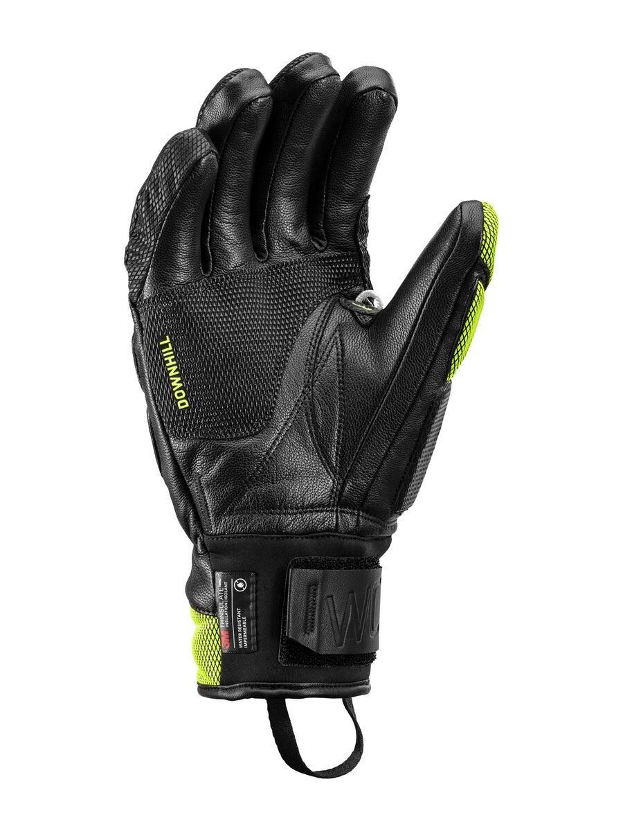 Leki WCR Venom DH 3D, black/ice lemon - Bild 3