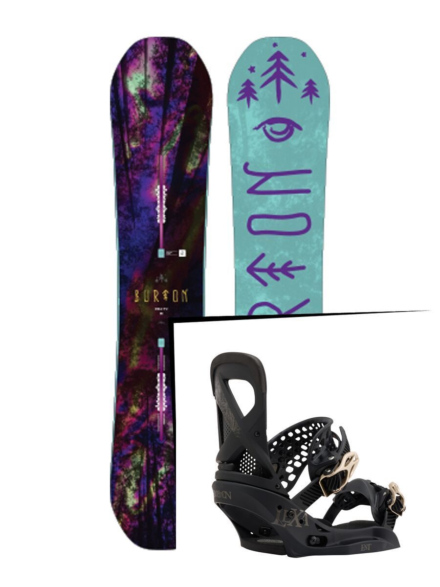 Set: Burton Deja Vu Flying V 2017 +  Lexa EST (1712840S) - Bild 1