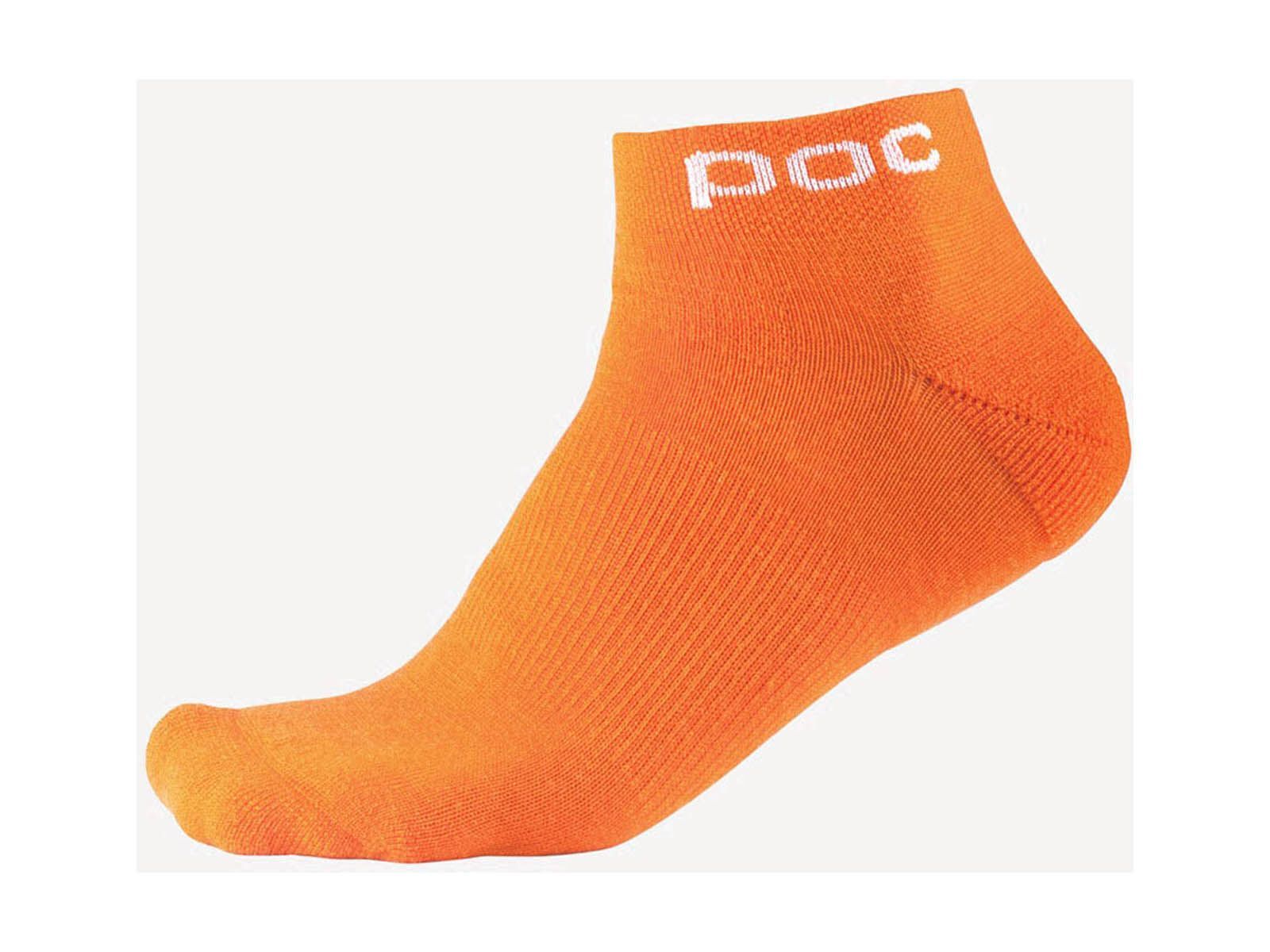 POC Short Bike Sock, Orange - Bild 1