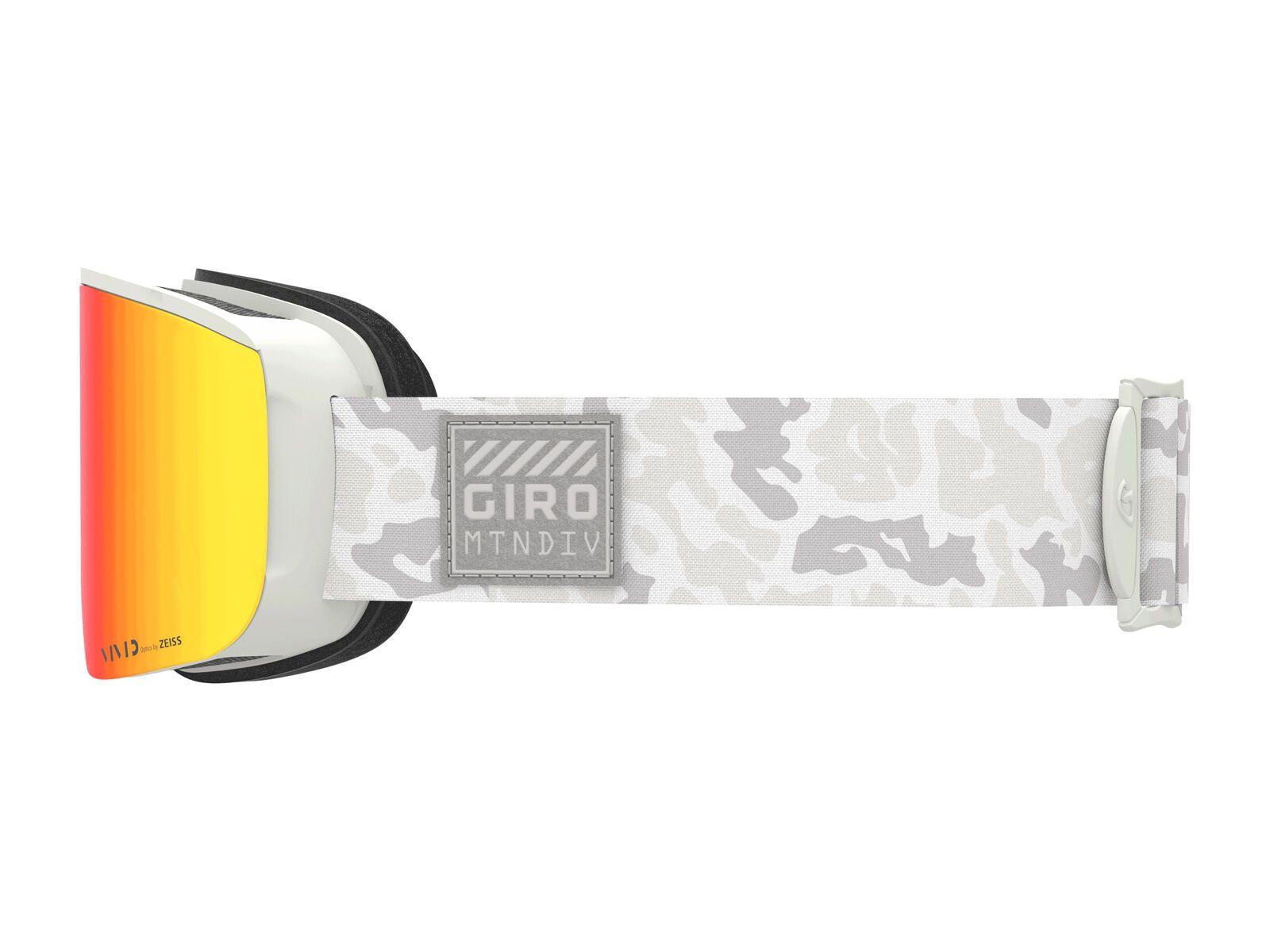 Giro Axis inkl. WS, whiteout/Lens: vivid ember/vivid infrared - Bild 2