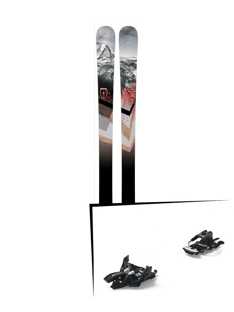 Set: Icelantic Pilgrim 2016 + Marker Alpinist 9 Long Travel (2319306) - Bild 1