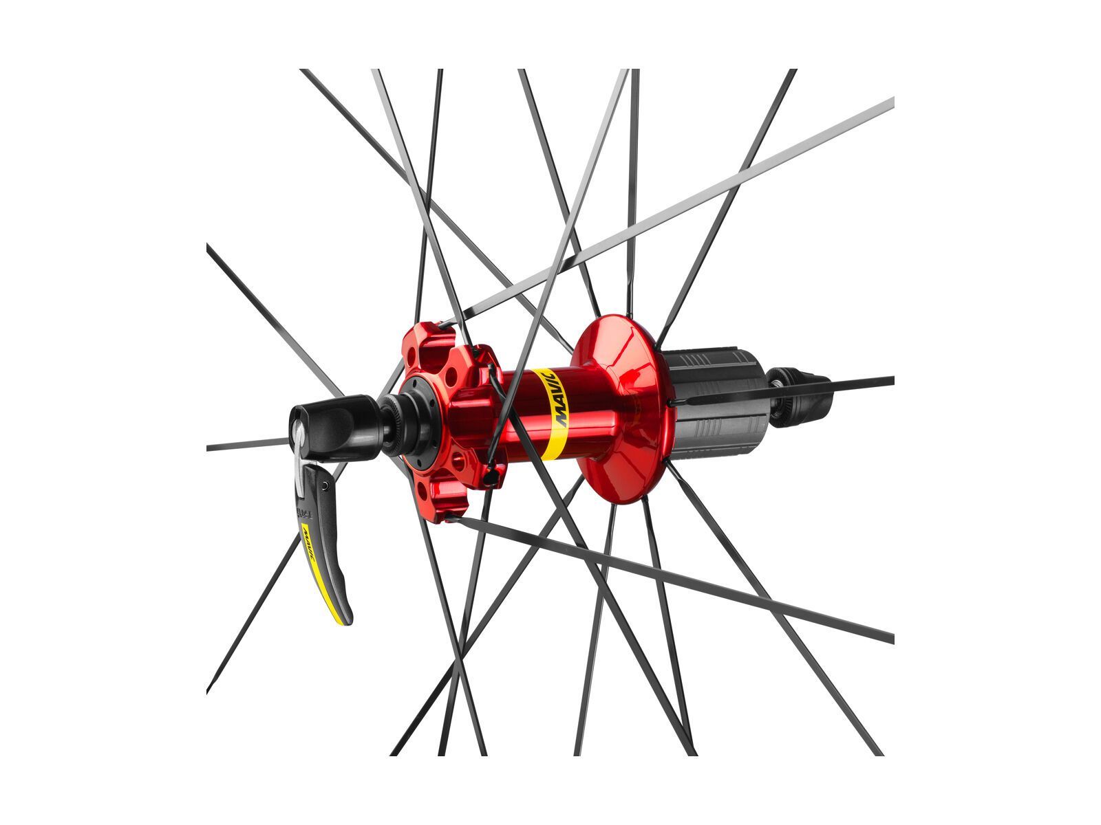 Mavic Ksyrium Elite, black-red - Bild 2