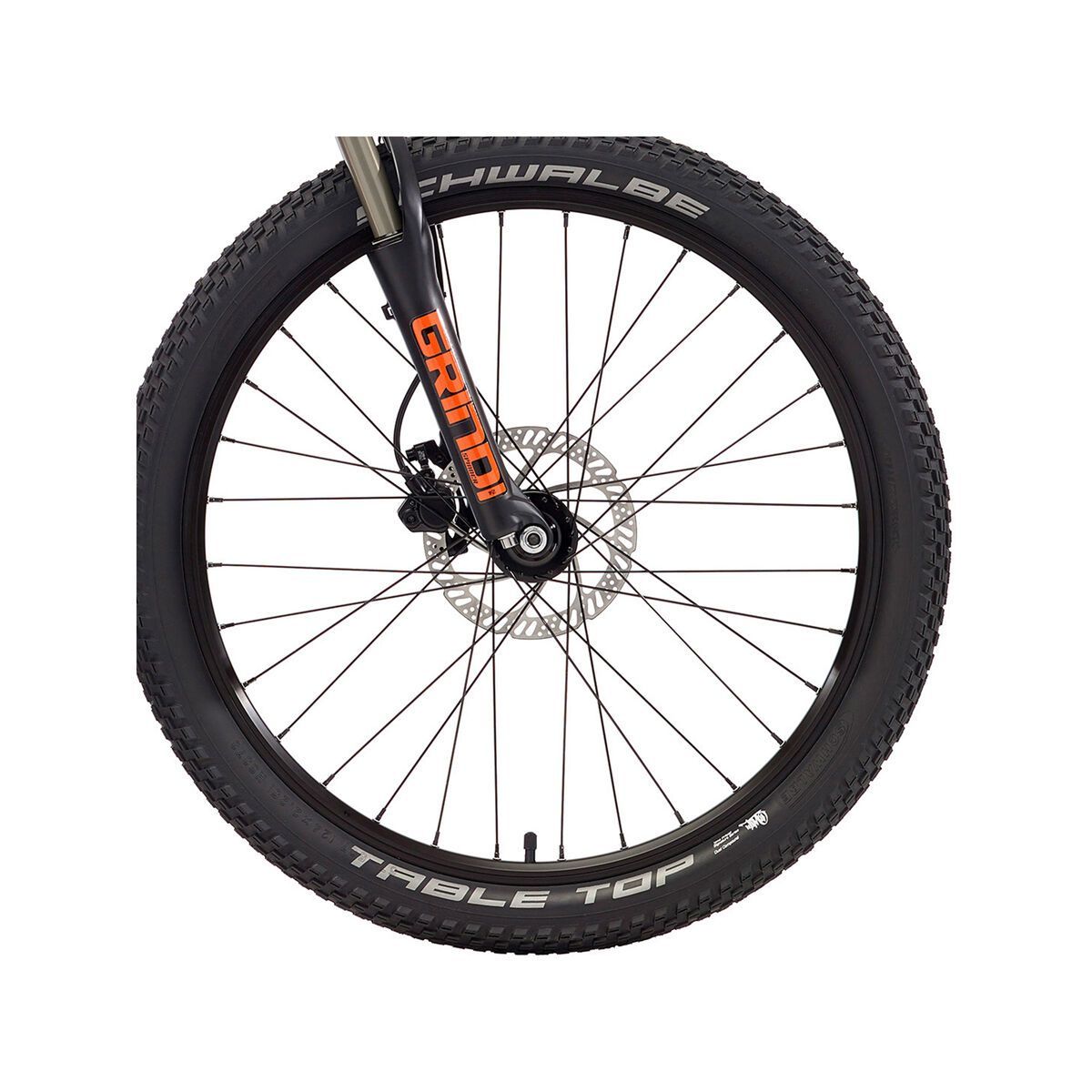 Kona Shred 24, matt orange w/ black decals - Bild 3