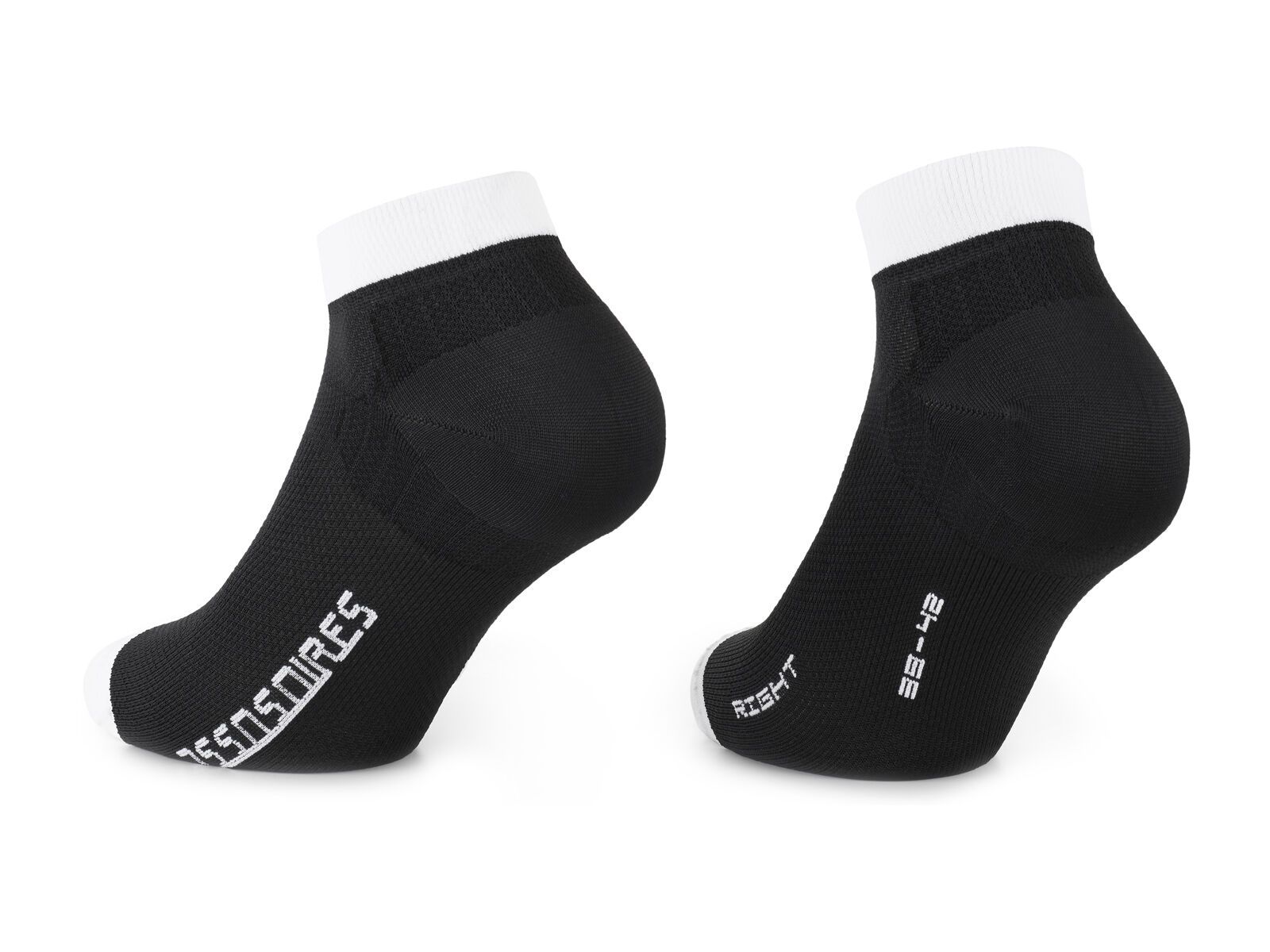 Assos RS Socks Superleger Low, black series - Bild 2