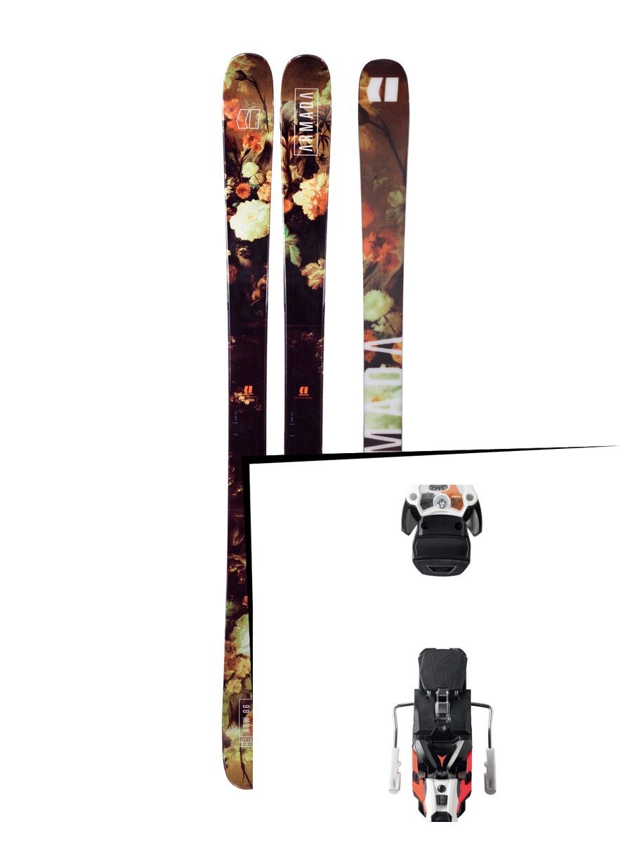 Set: Armada Arw 86 2018 + Atomic Warden MNC 13 white/black/orange - Bild 1