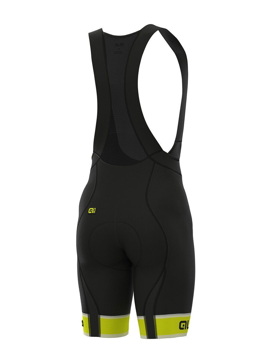 Ale Sella Bibshorts, glo fluo-nro/fluo yell-black - Bild 2