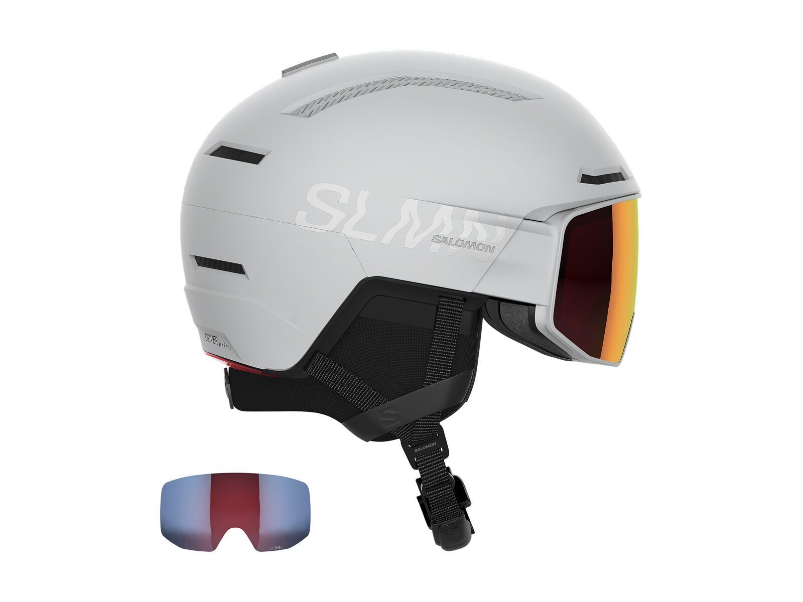 Salomon Driver Prime Sigma Plus - Poppy Red, grey - Bild 1