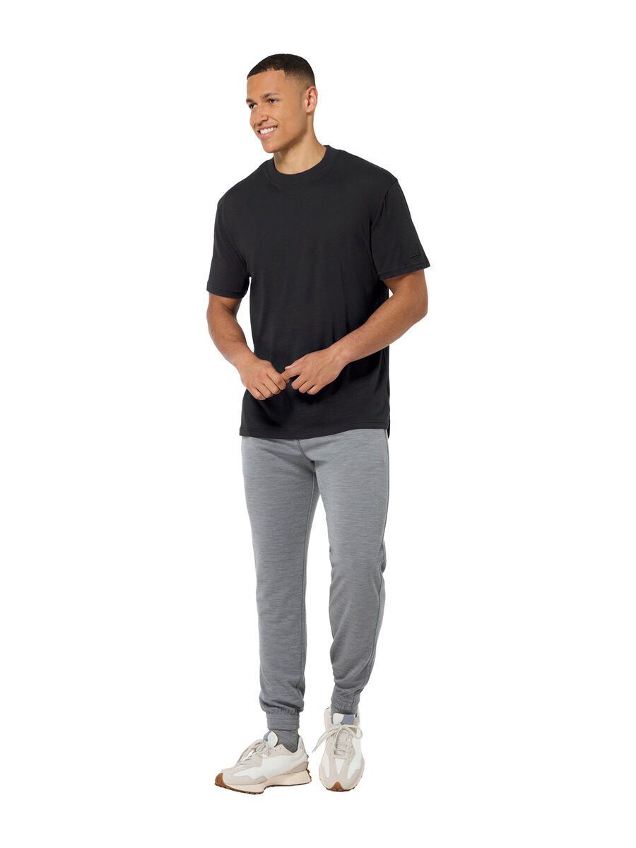 super.natural Casual Rib Bio J Tee Herren, jet black - Bild 3