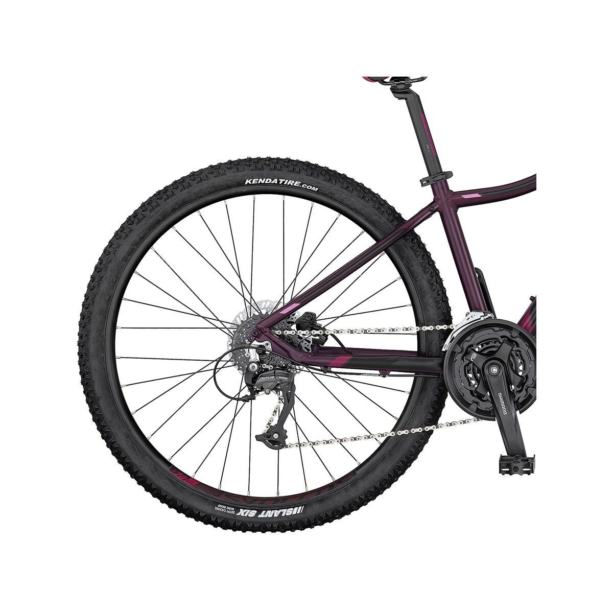 Scott Contessa 730, dark red/pink - Bild 4