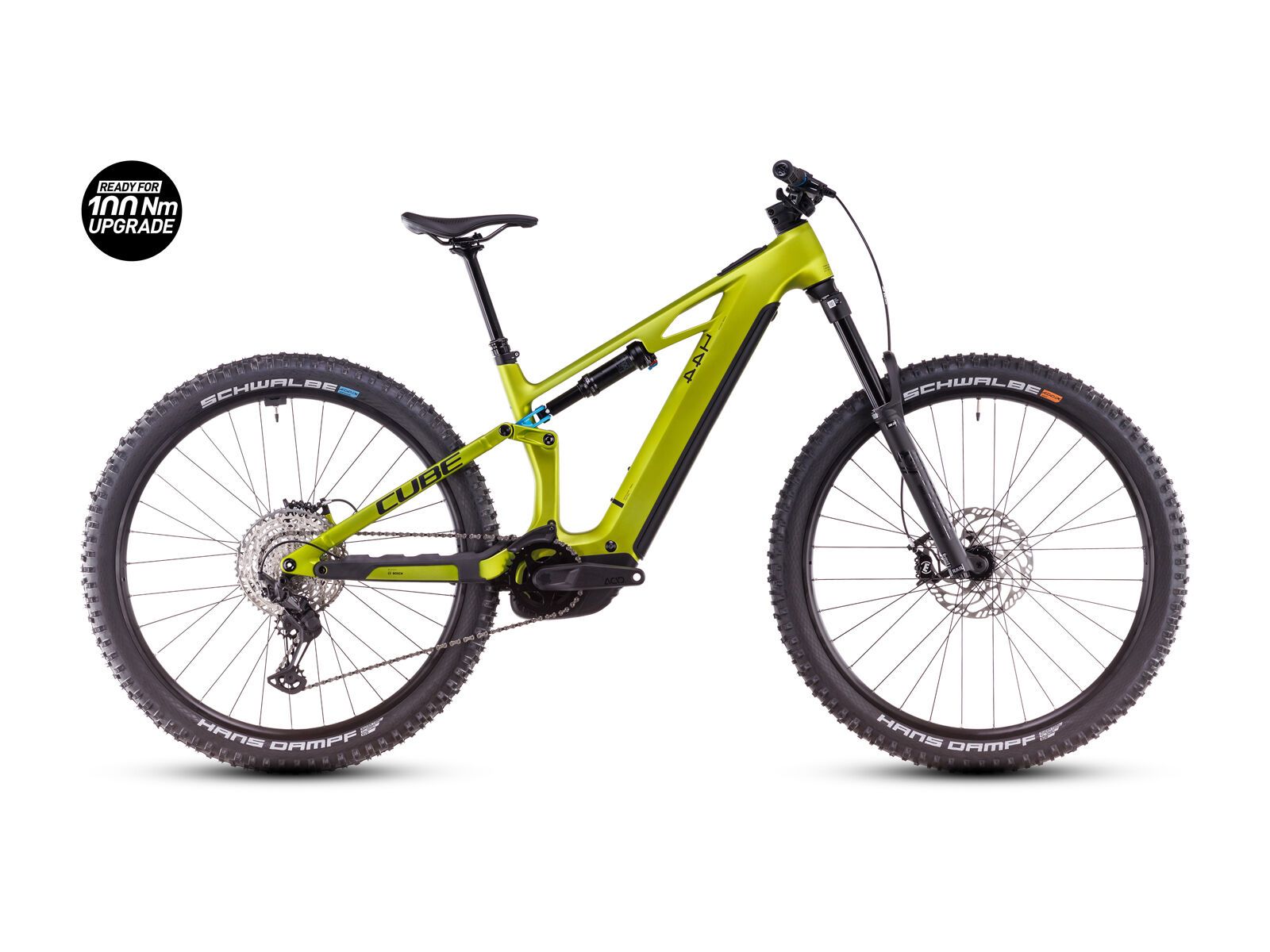 Cube Stereo Hybrid One44 HPC Race 800 29, flashlime´n´blue - Bild 2