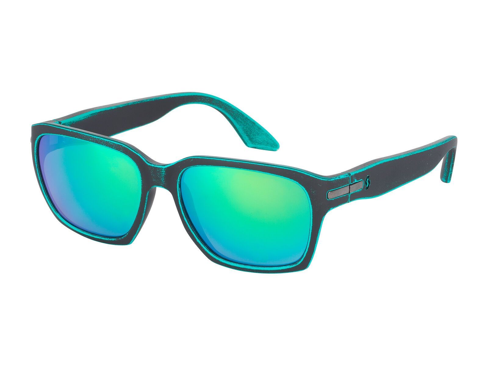 Scott C-Note, black matt/teal green green chrome - Bild 1