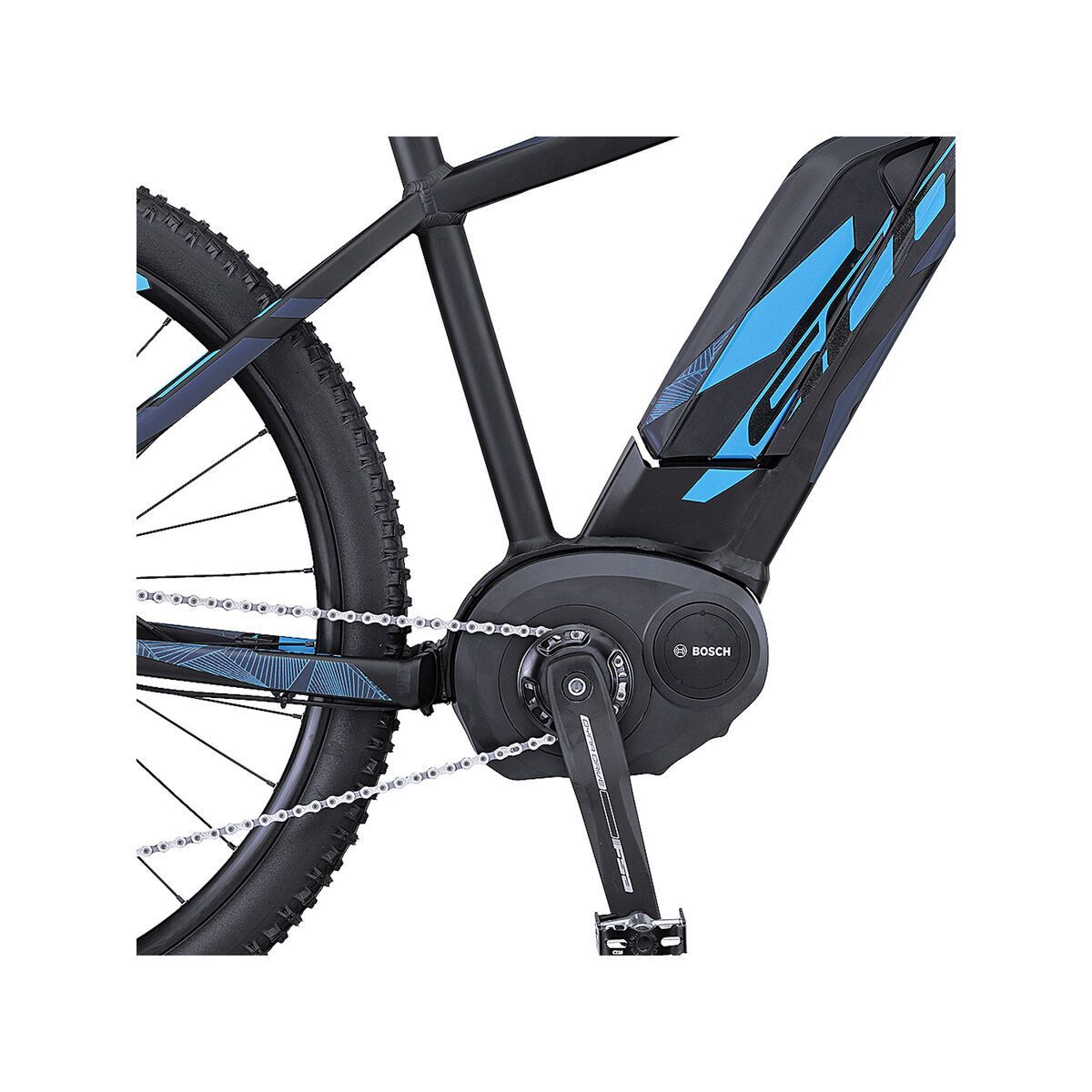 Scott E-Contessa 720, anthracite/black/blue - Bild 3