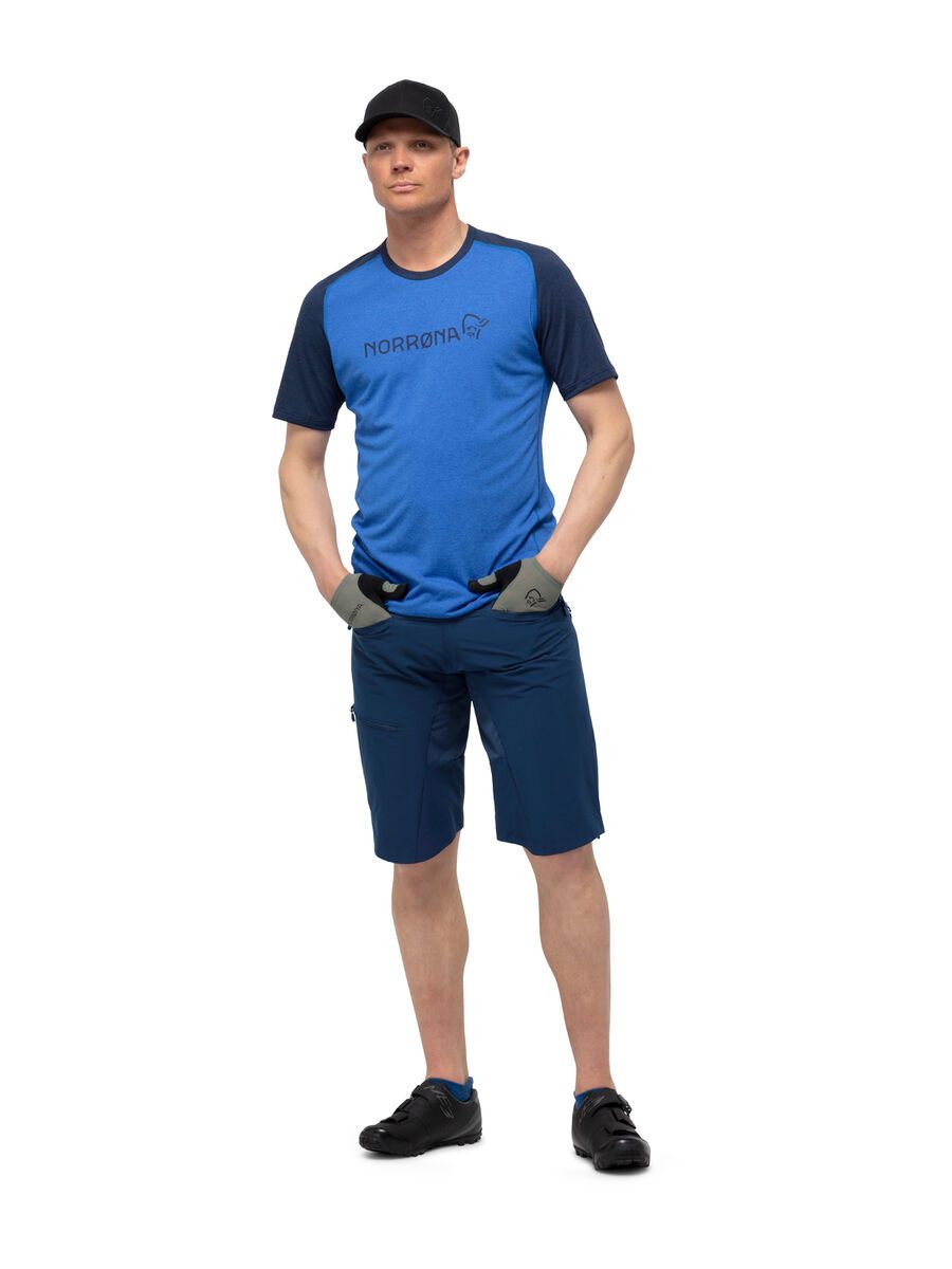 Norrona fjørå flex1 mid weight Shorts M's, indigo night - Bild 3