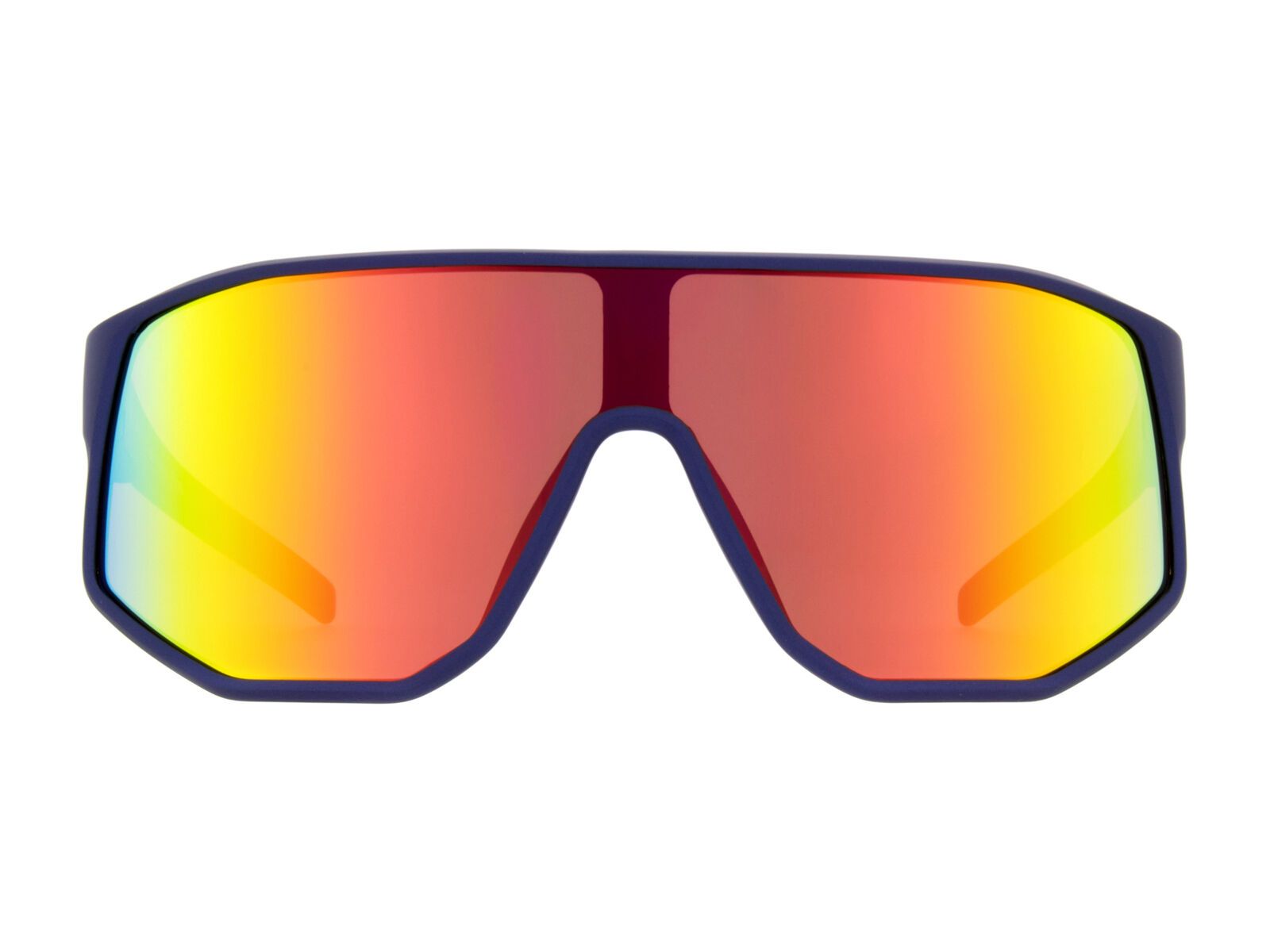 Red Bull Spect Eyewear Dash, Brown Red Orange Mirror / matt metallic blue - Bild 2
