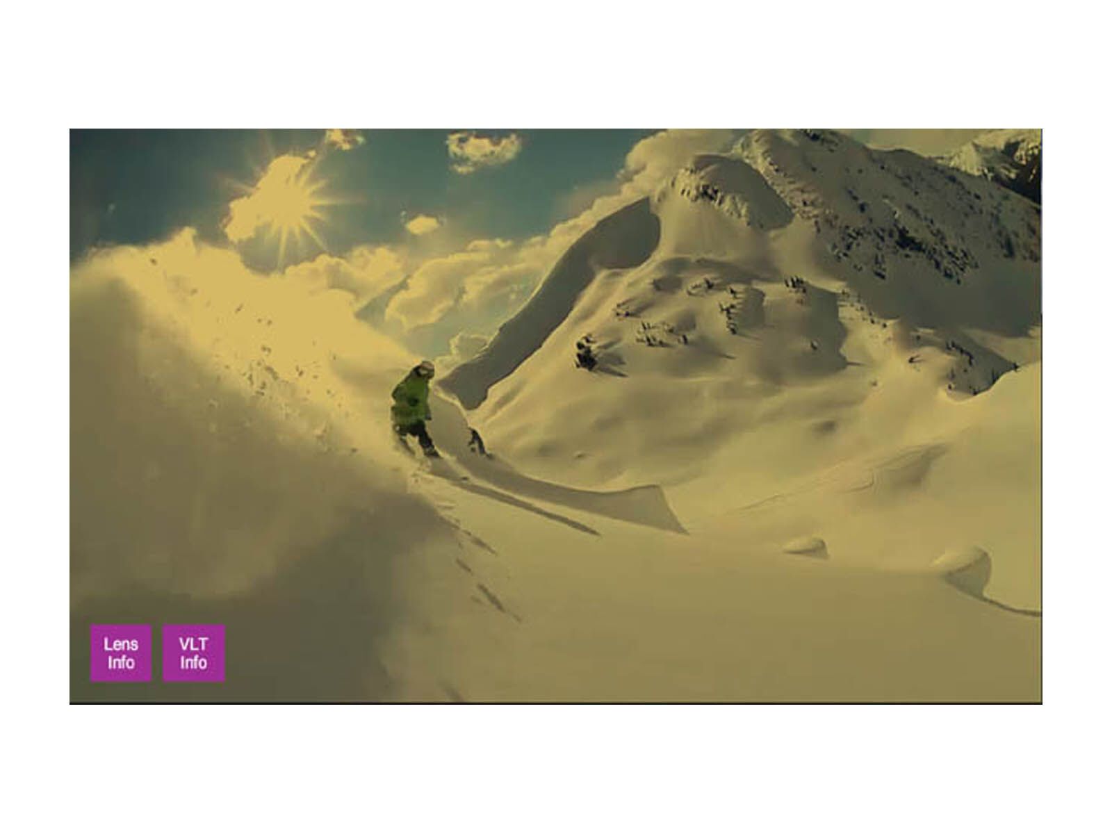 Anon Hawkeye Painted, Sherpa/Gold Chrome - Bild 2