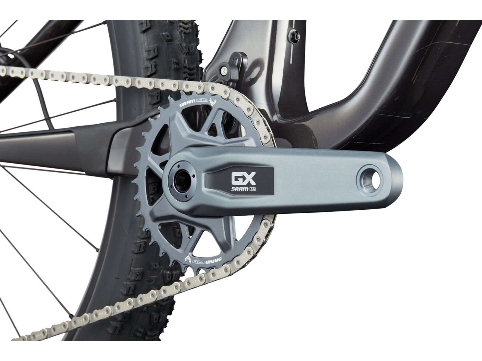 Cannondale Scalpel 2 Lefty, jet black, raw carbon - Bild 4