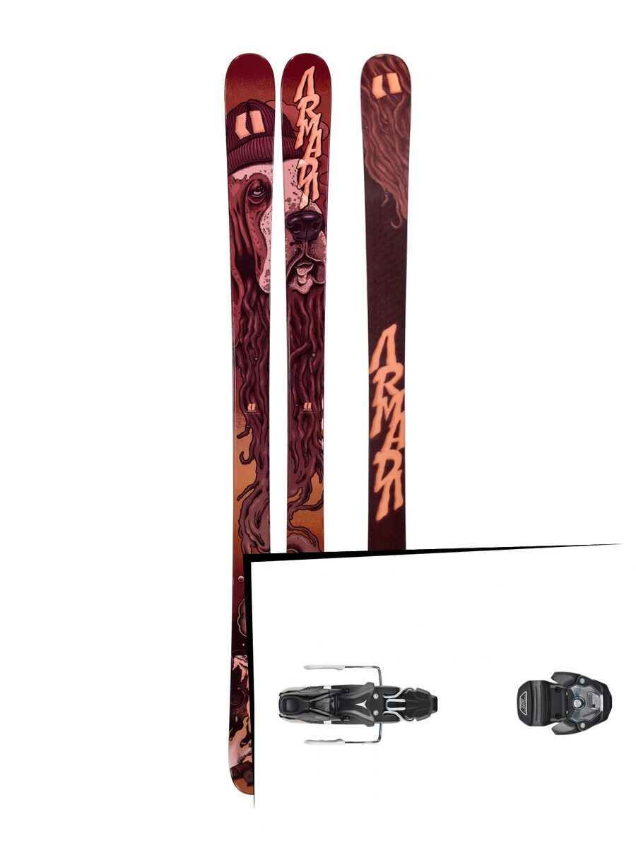 Set: Armada BDog 2019 + Atomic Warden MNC 11 black/black - Bild 1