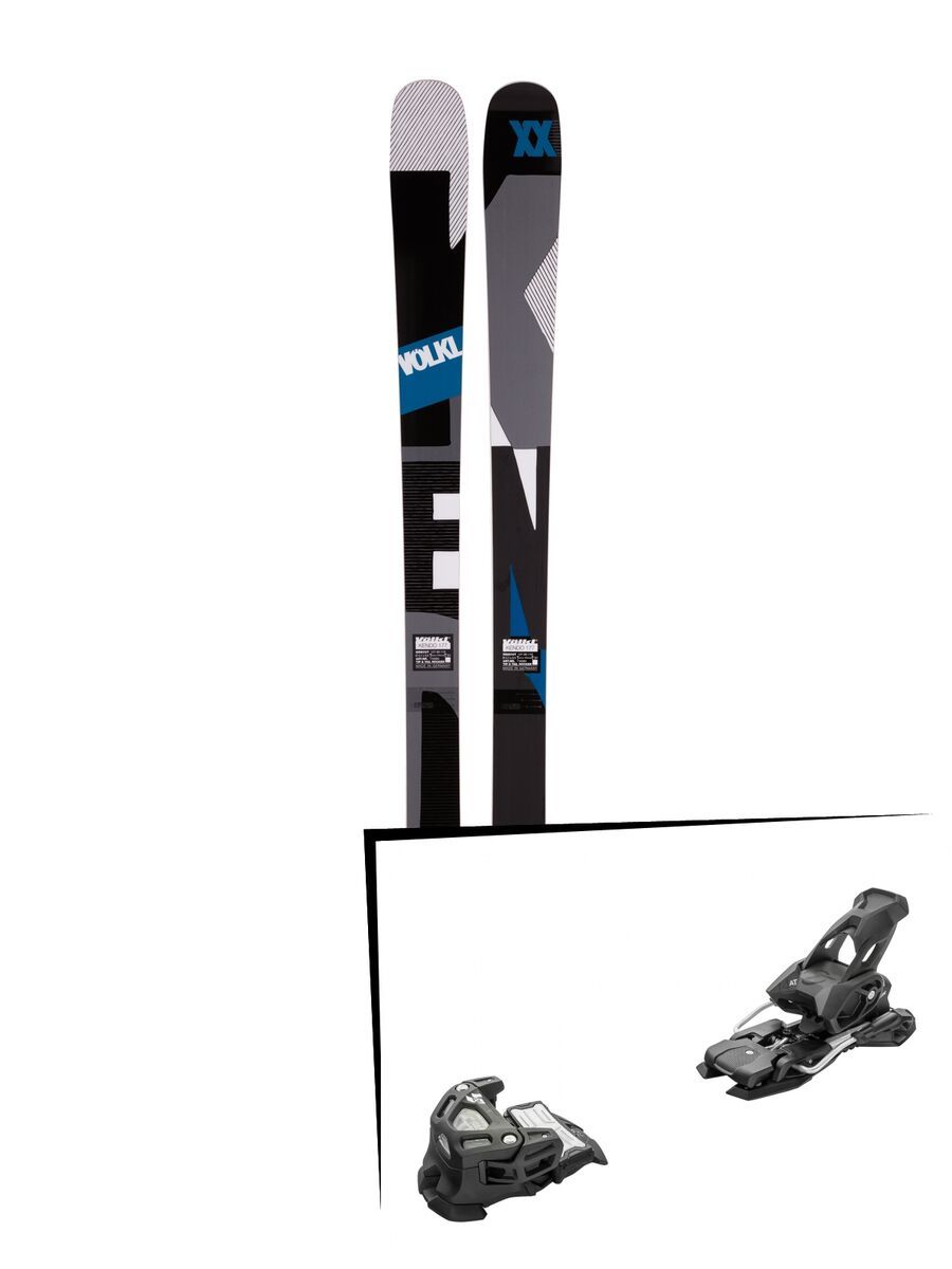 Set: Völkl Kendo 2017 + Tyrolia Attack 14 AT ohne Bremse, solid black - Skiset - Bild 1