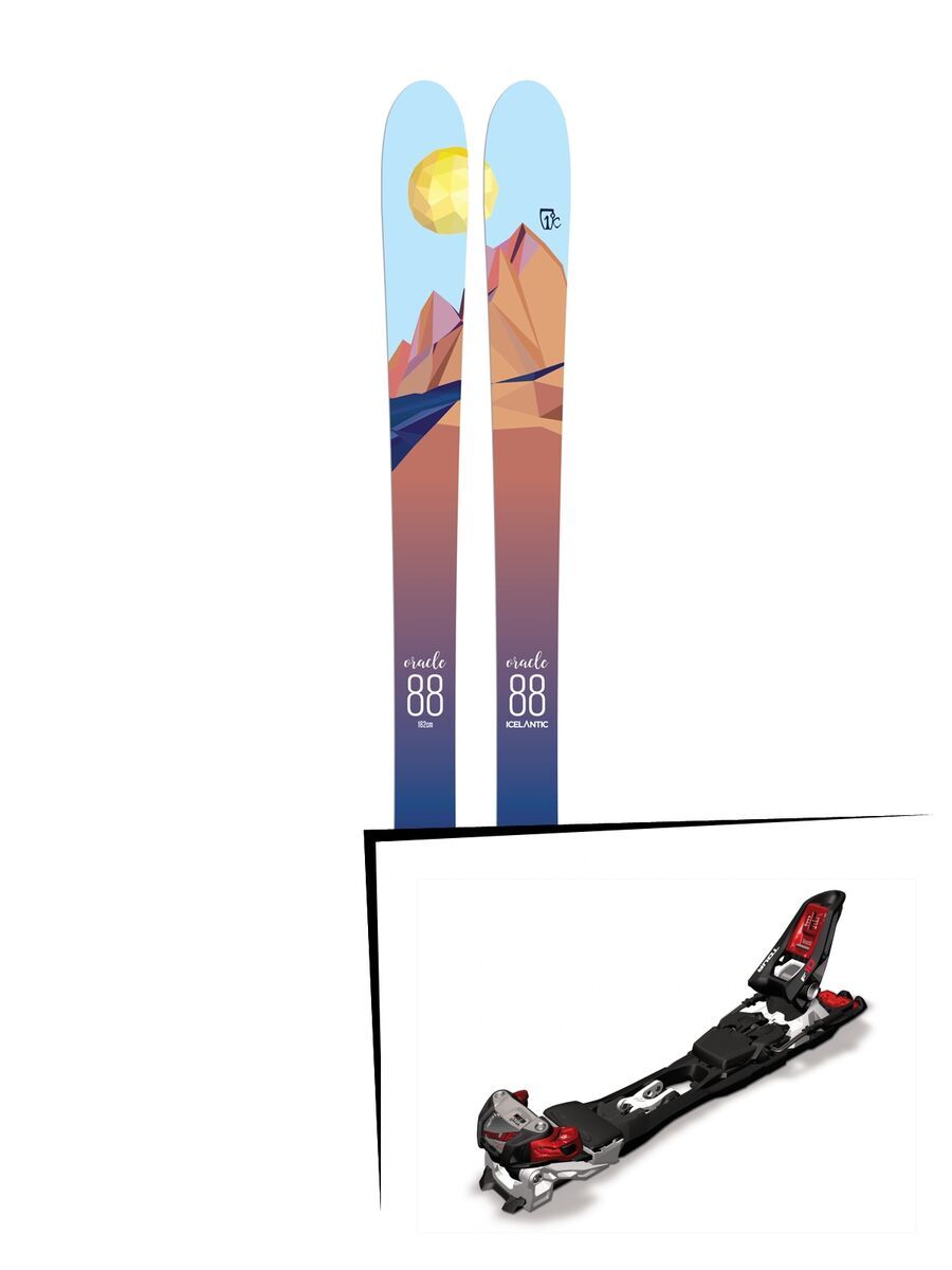 Set: Icelantic Oracle 88 2018 + Marker F10 Tour - Bild 1