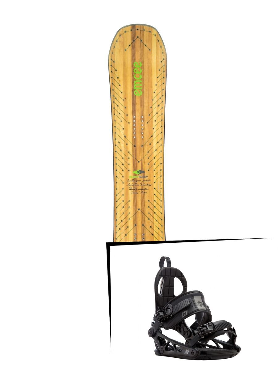 Set: BuddyBuddy Emcee Flex 2 2017 + K2 Cinch CTC (1728774S) - Bild 1