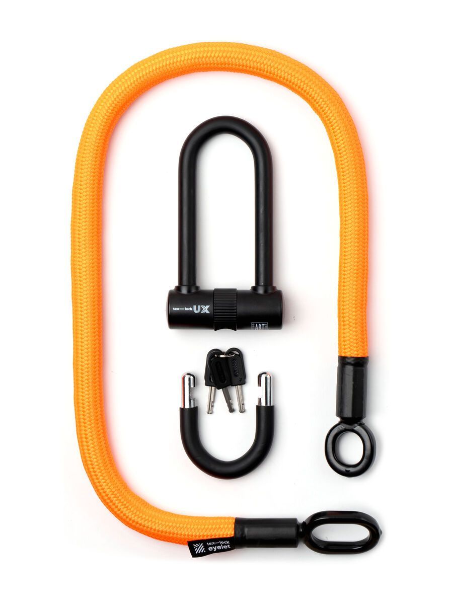 Tex-Lock Eyelet UX-Lock 100 cm, acid orange - Bild 2