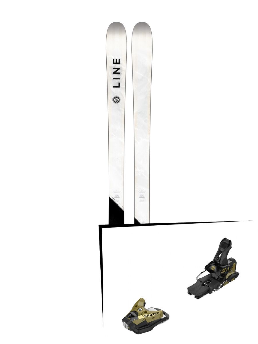Set: Line Supernatural 86 2018 + Salomon STH2 WTR 16 gold/black - Bild 1
