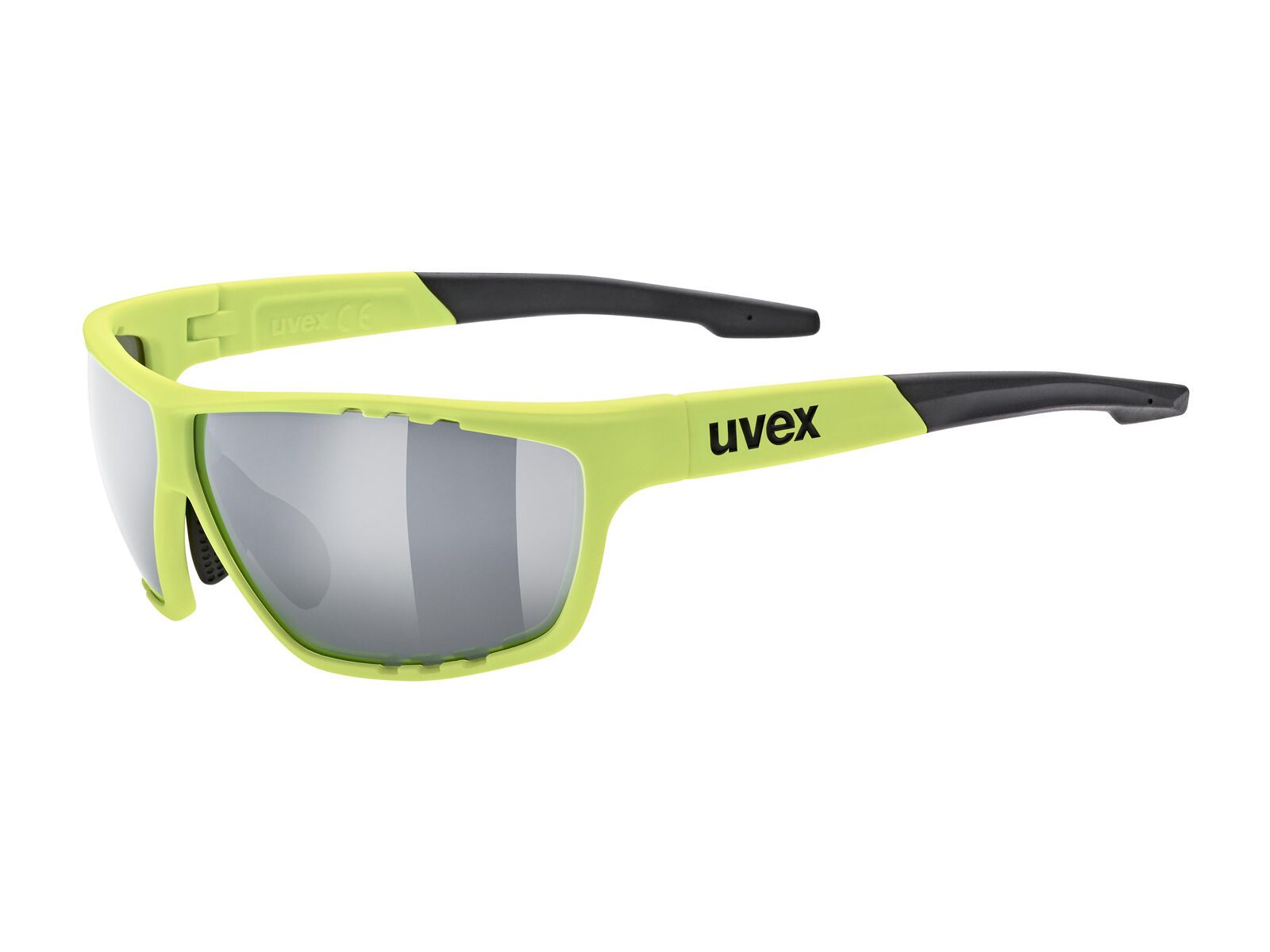 uvex sportstyle 706, neon yellow/Lens: litemirror silver - Bild 1