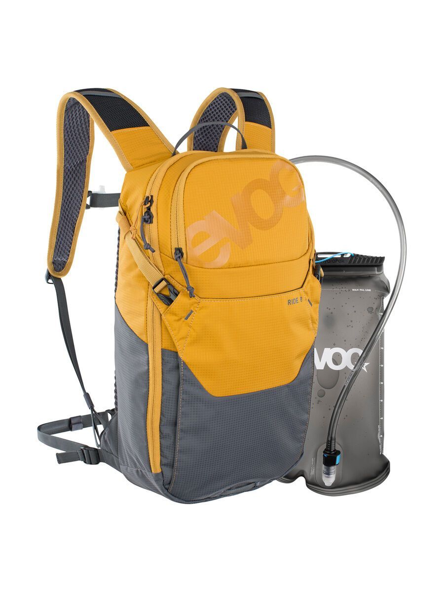 Evoc Ride 8 + Hydration Bladder 2, loam/carbon grey - Bild 1