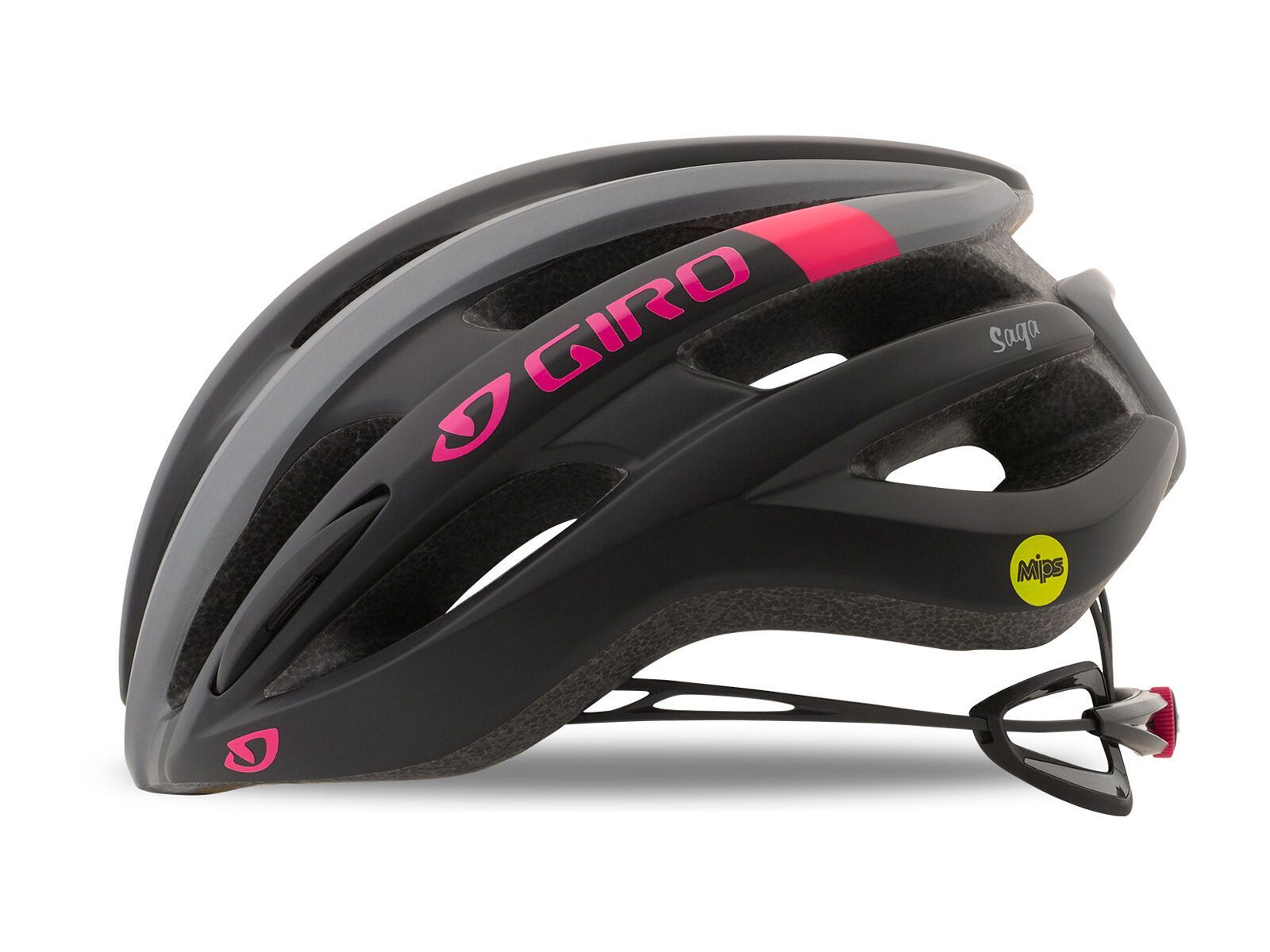 Giro Saga MIPS, mat black pink - Bild 2