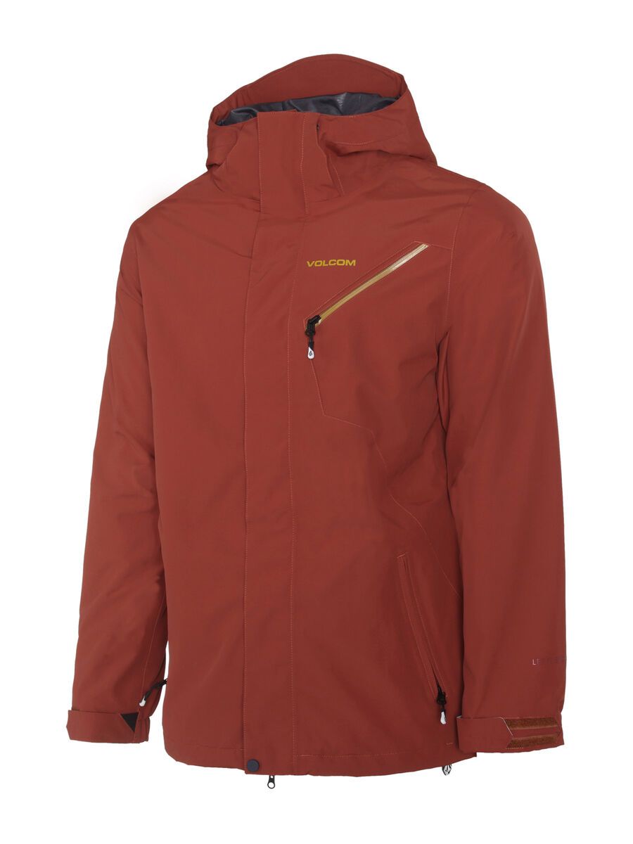 Volcom L Gore-Tex Jacket, Rust - Bild 1