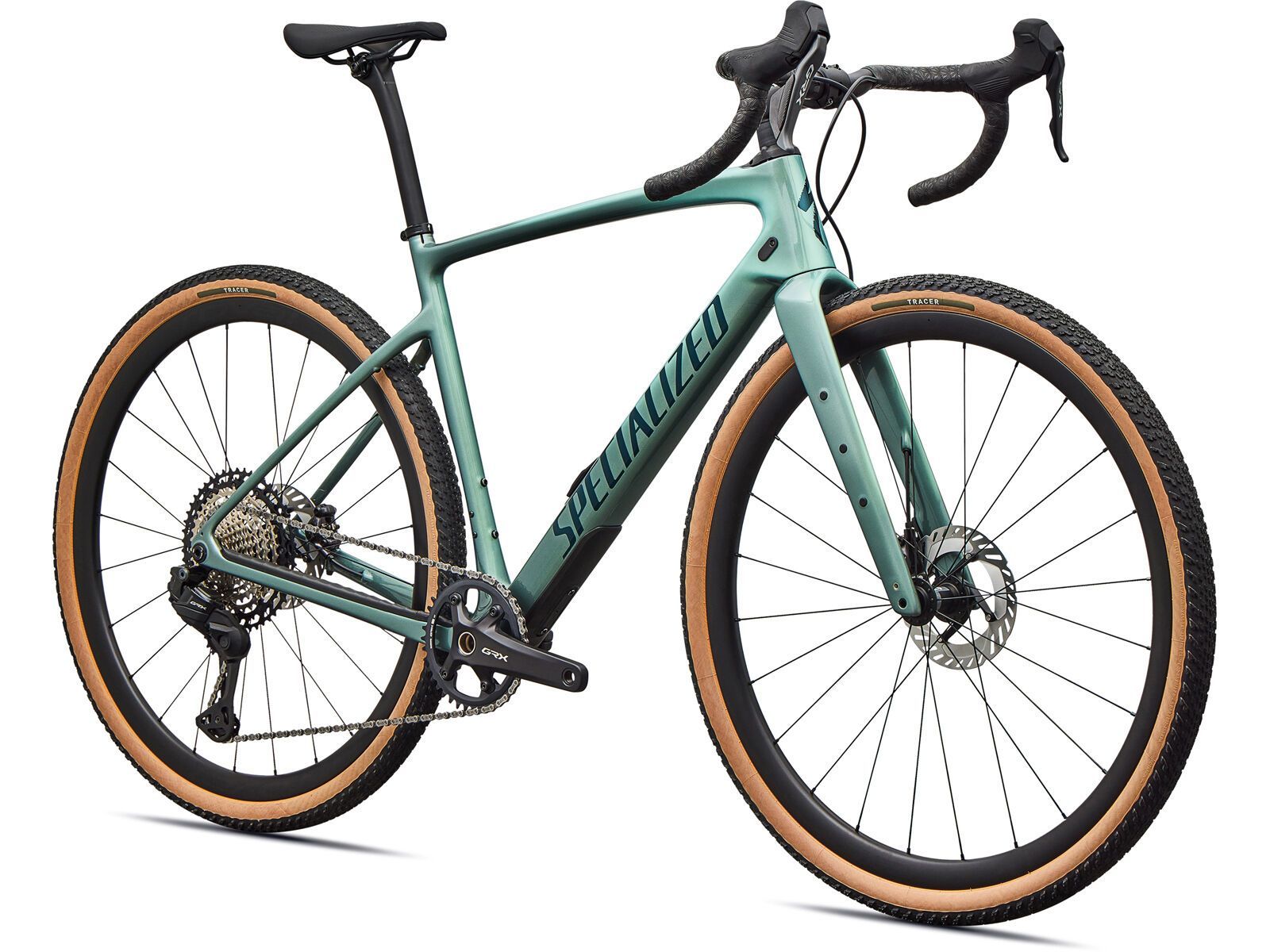 Specialized Diverge 4 Expert Shimano GRX Di2, fjord metallic/emerald metallic - Bild 2