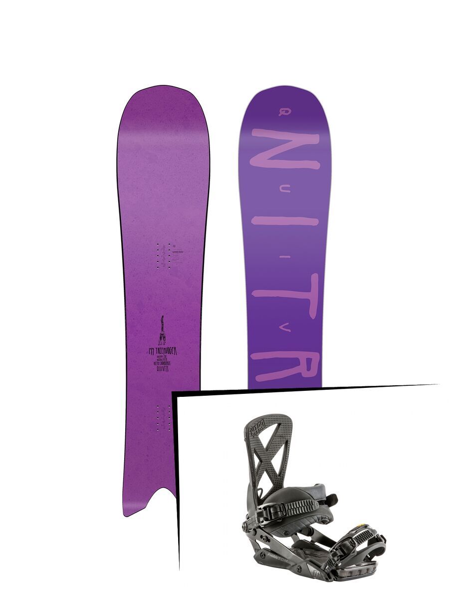 Set: Nitro Quiver Treehugger 2019 + Nitro Phantom dark night - Bild 1
