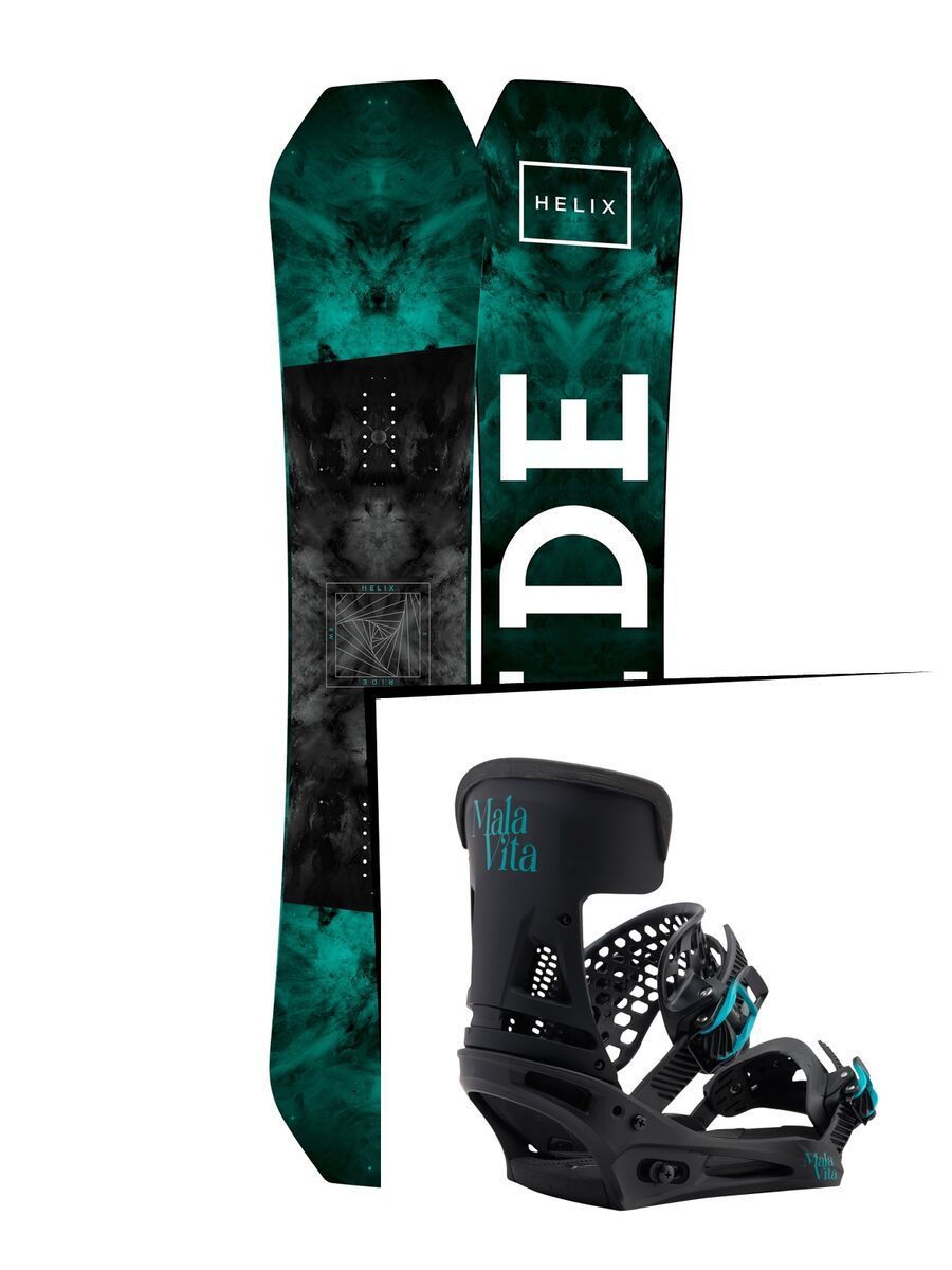 Set: Ride Helix 2017 + Burton Malavita (1712846S) - Bild 1
