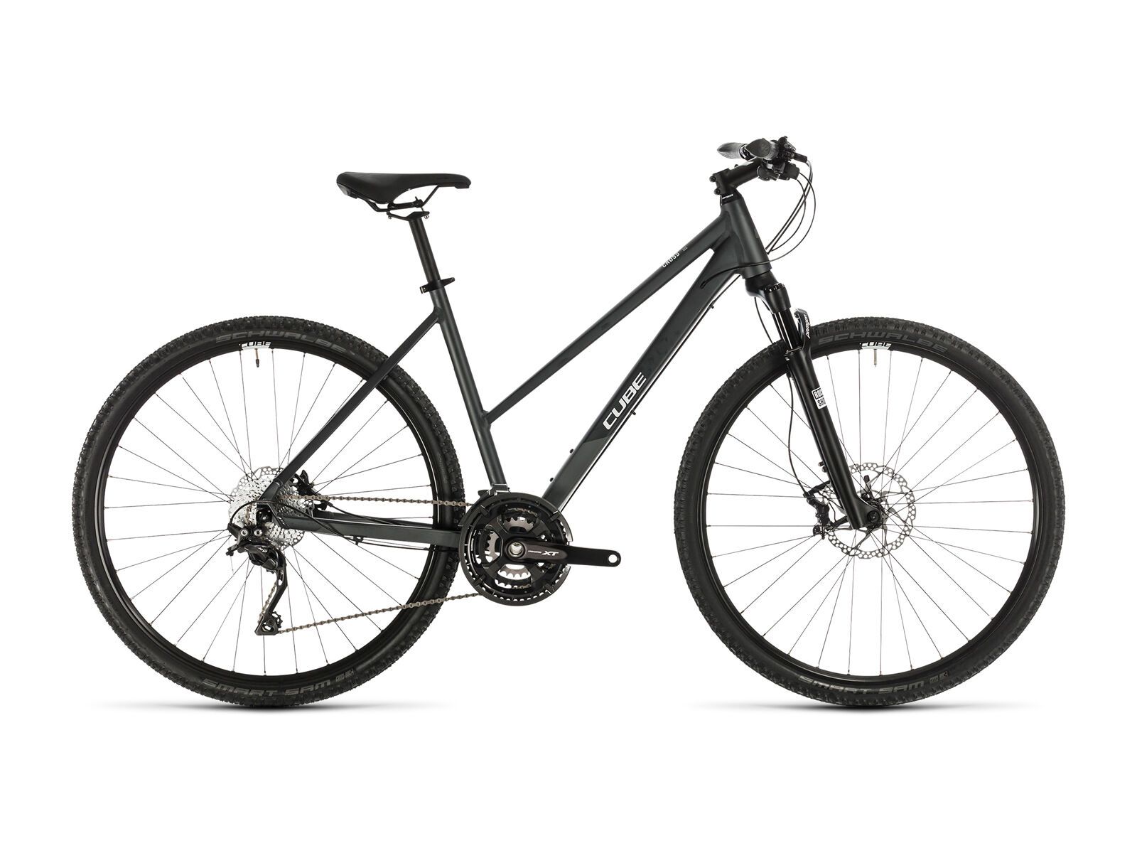 Cube Cross EXC Trapeze, iridium´n´white - Bild 1